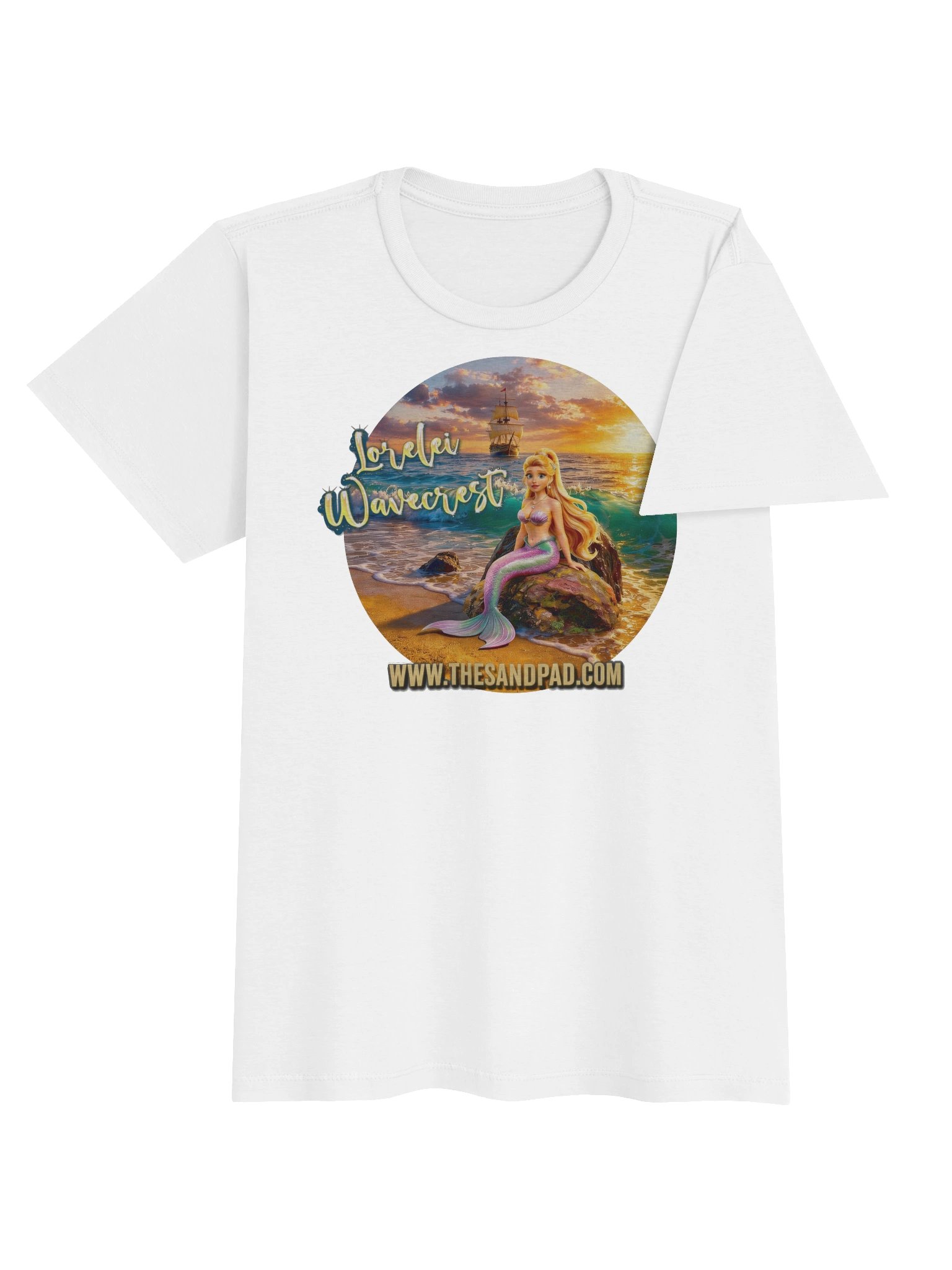 Lorelei Wavecrest Woman's T-Shirt product image (4)