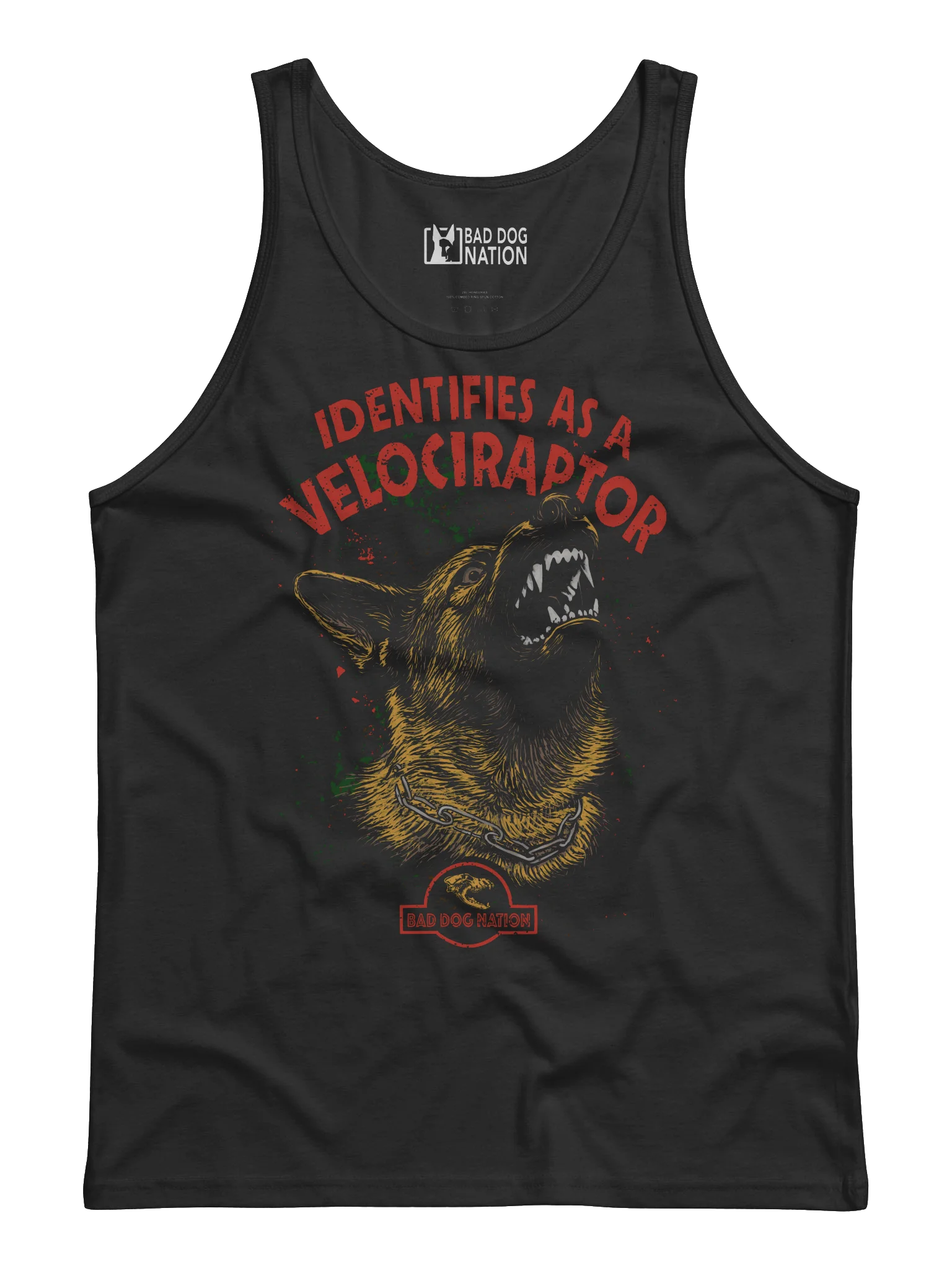 Identifies as a velociraptor - Premium Unisex Tank Top product image (1)