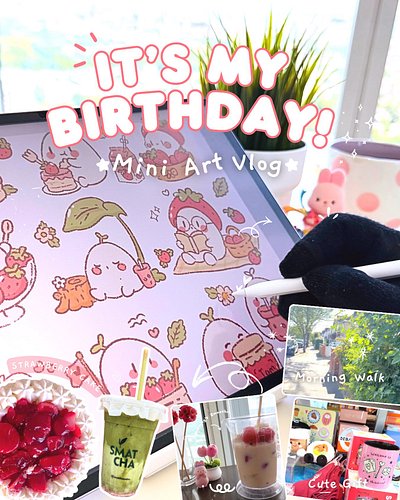 A few cozy moments from my birthday that made the day feel extra special 🎂🍓₊˚꩜
From slow little joys to ending the day with s...