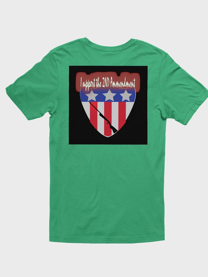 I support 2nd ammenment (double sided) shirt product image (2)