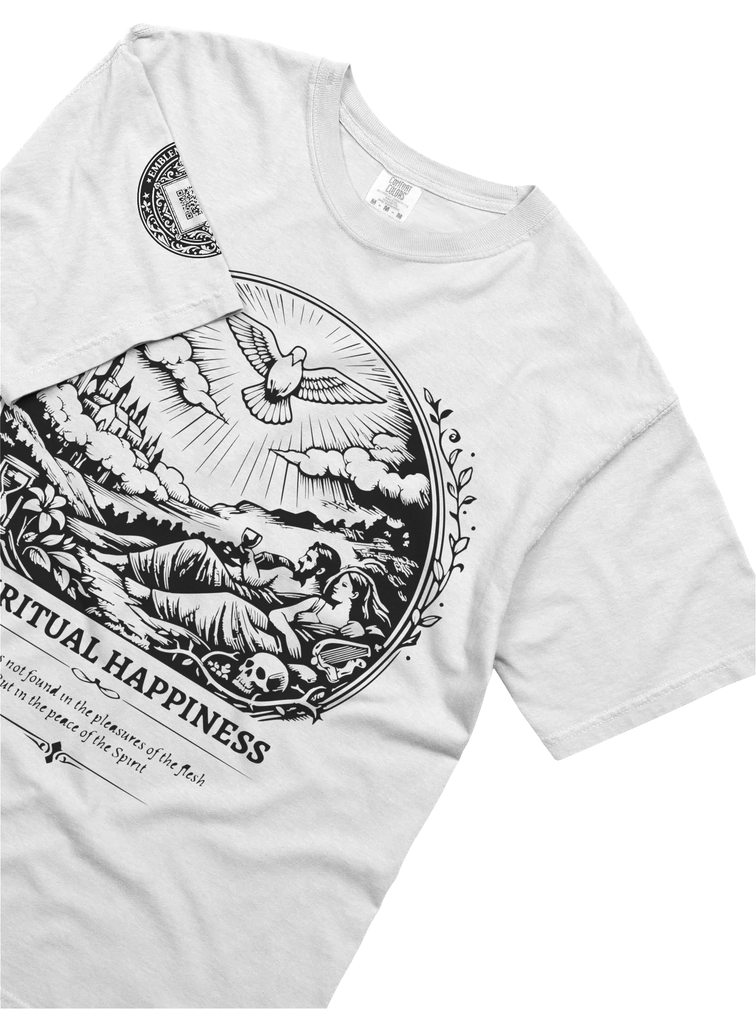 Spiritual Happiness (Black on White/Color) product image (6)