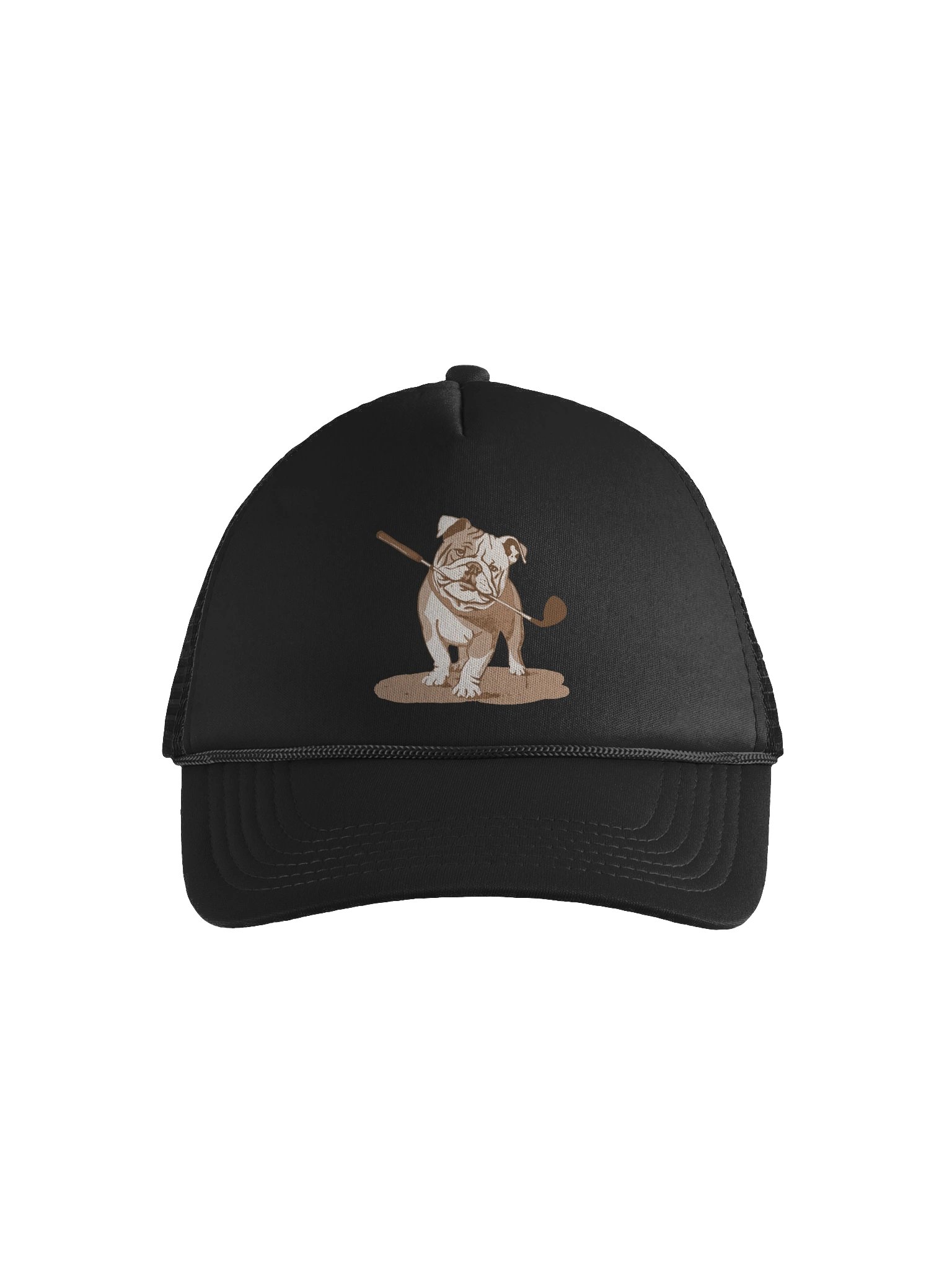 Vintage Bulldog Golf Club Trucker Hat product image (9)