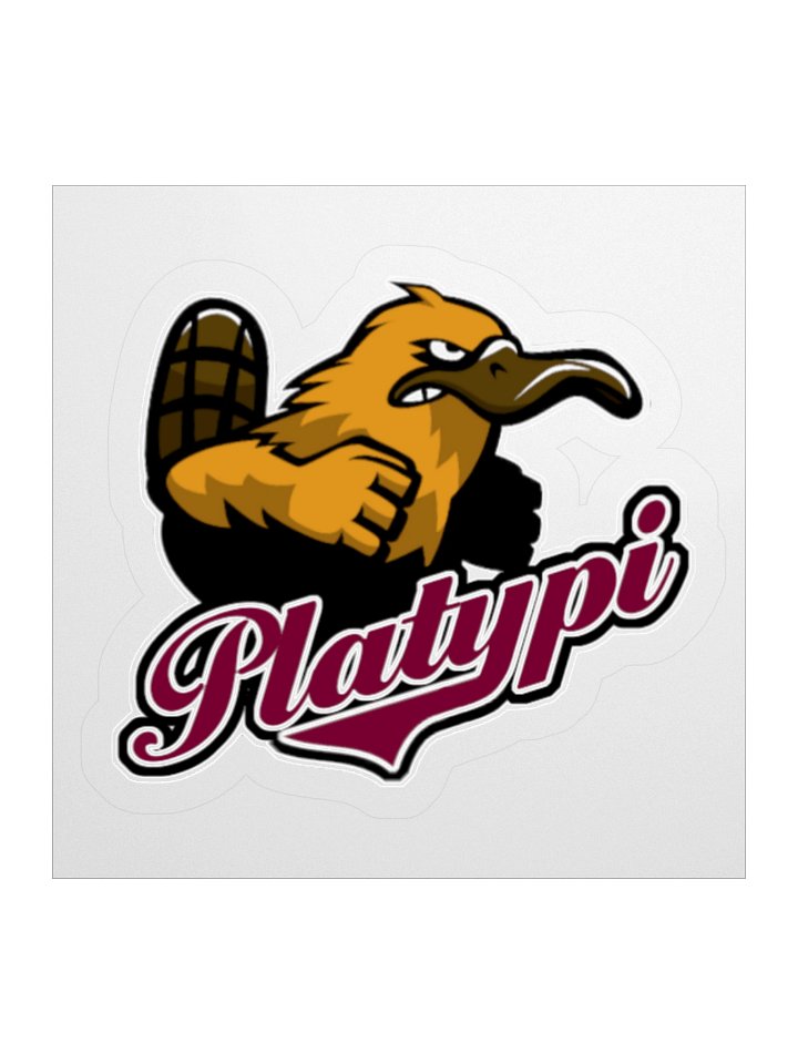Melbourne Fighting Platypi Sticker product image (3)