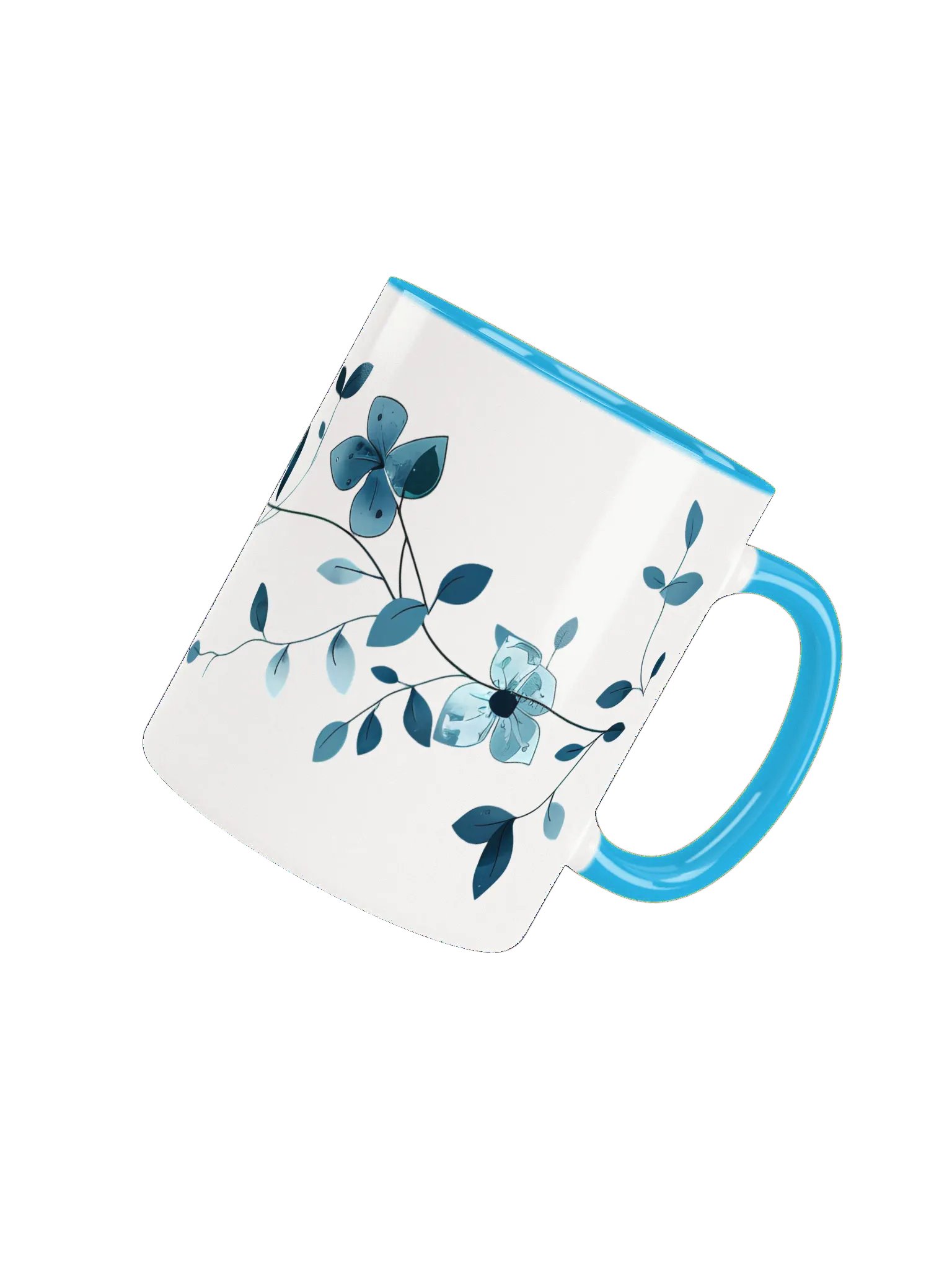 Blooming Blue Ceramic Mug product image (12)