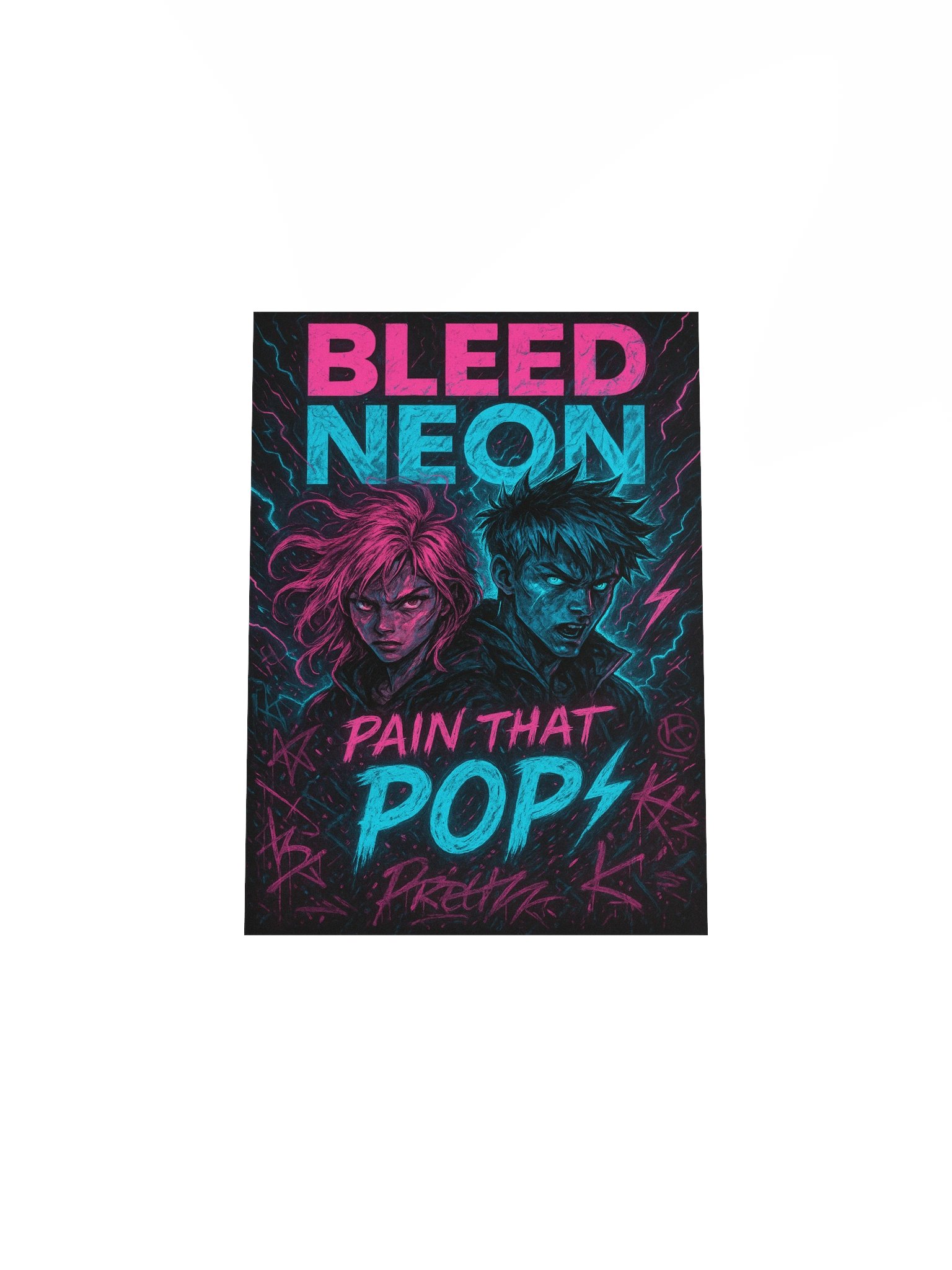 Bleed Neon Poster product image (29)