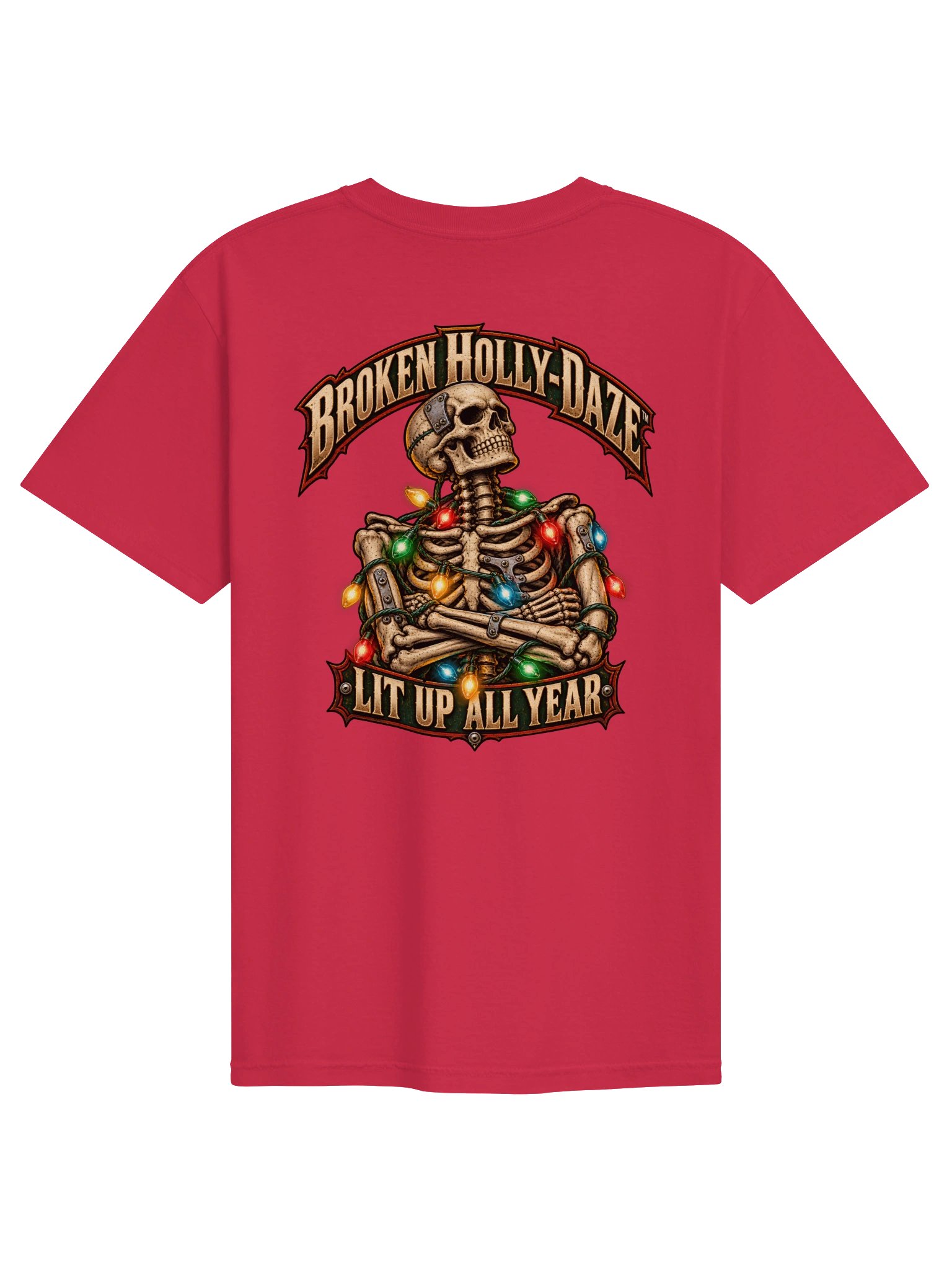 Funny Christmas Shirt — Santa Checked the Warranty, Expired | Broken Sleigh™ product image (3)
