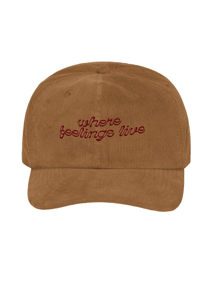 Where Feelings Live Corduroy Dad Hat product image (1)