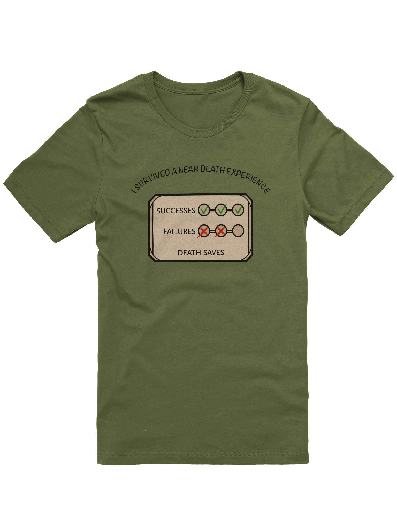 Death Saves Supersoft T-Shirt product image (2)