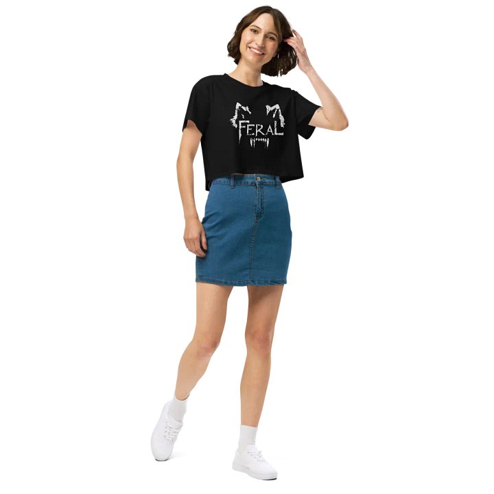 FERAL Crop Tee product image (2)