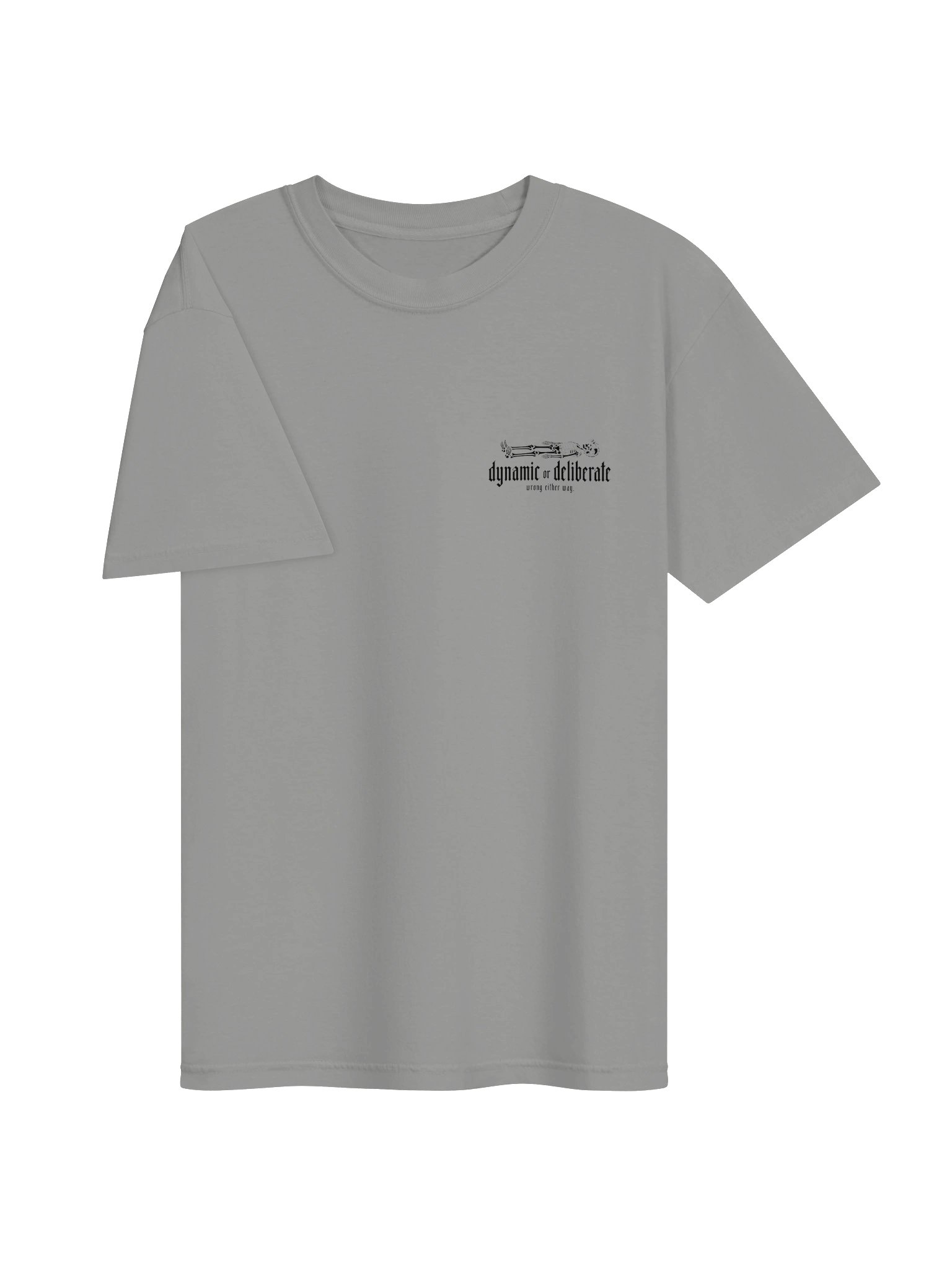 Dynamic or Deliberate Tee – Garment-Dyed (Light) product image (3)