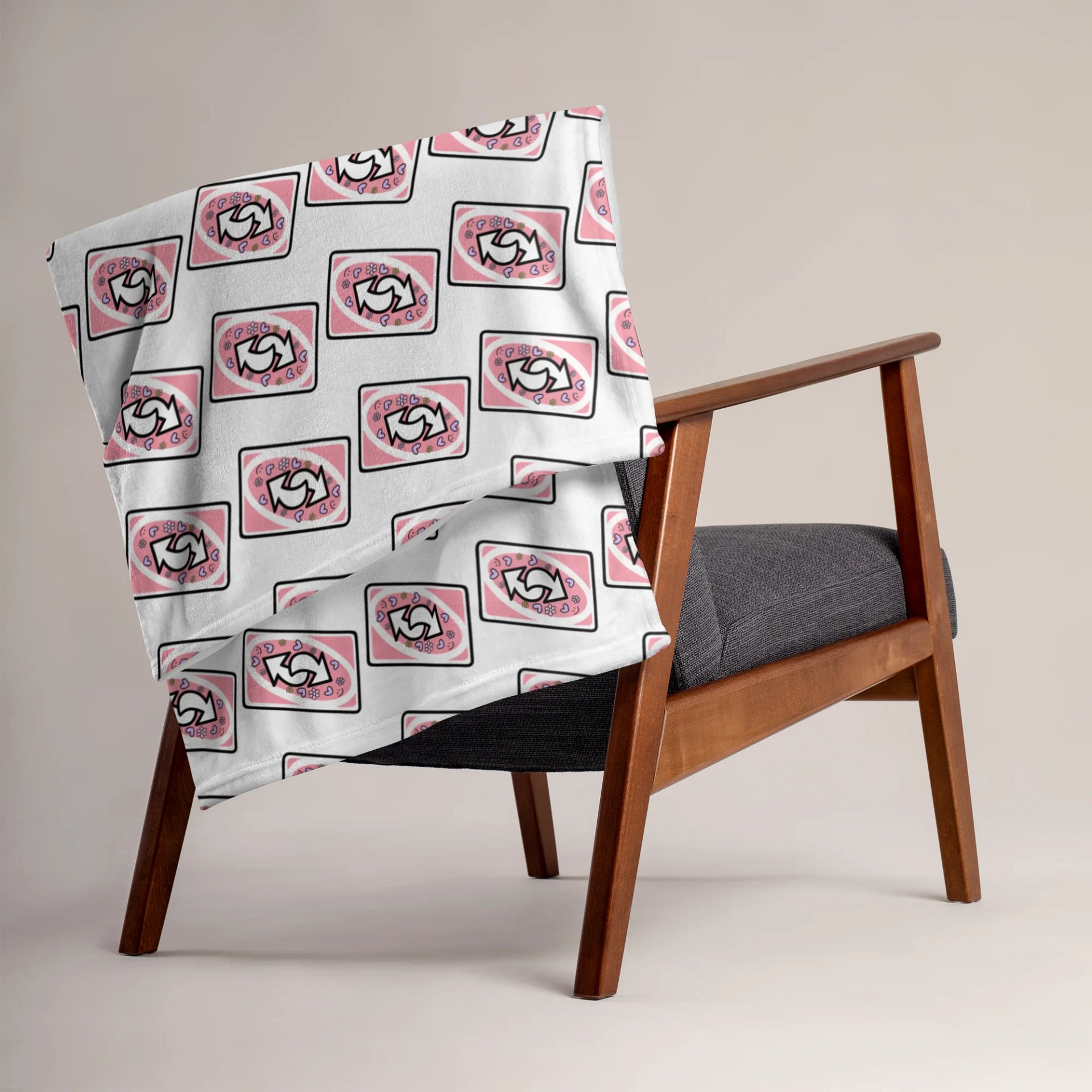 No U Pattern Throw Blanket product image (6)