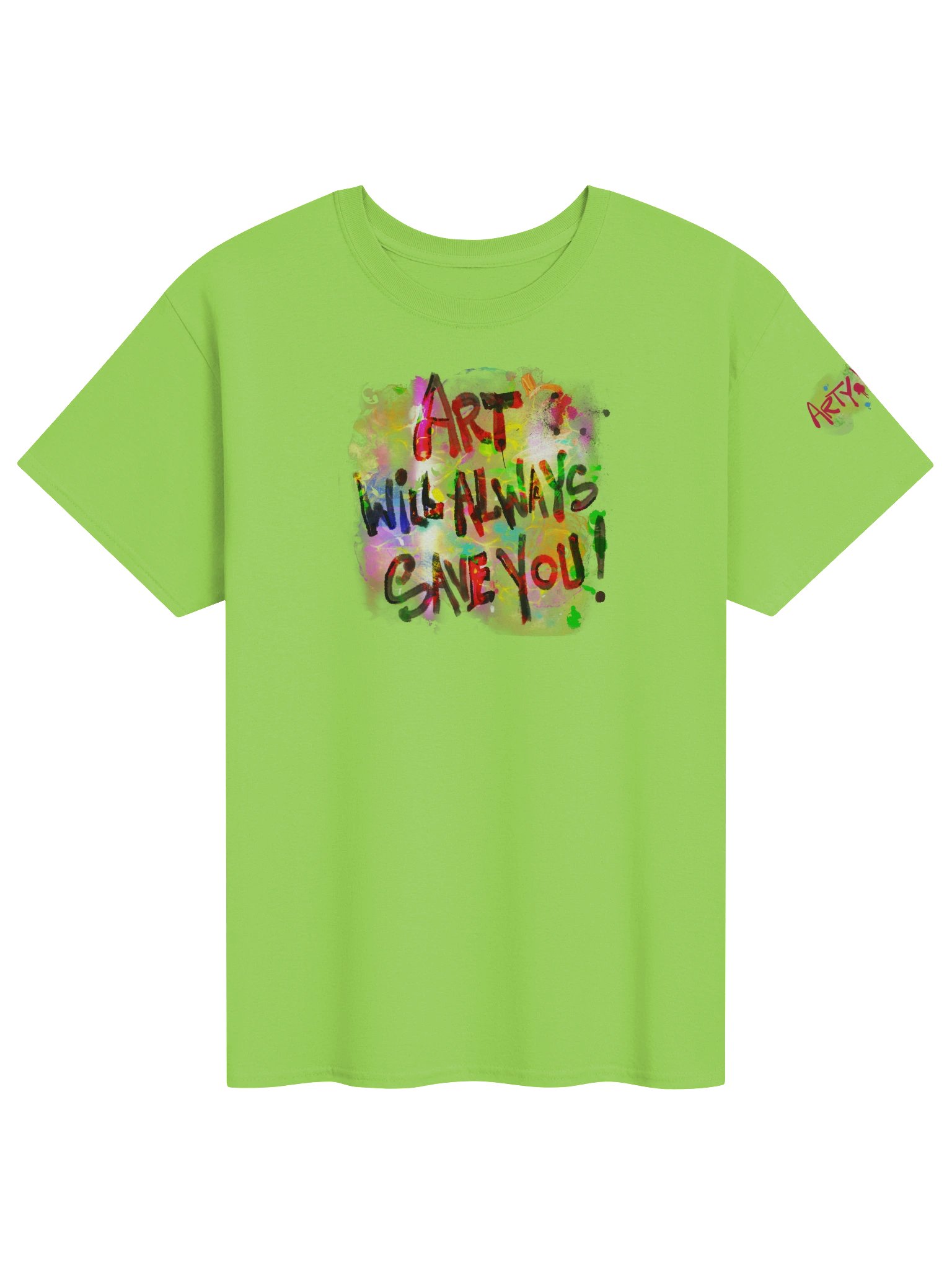 ArtyWear Tee of the Month - Nov '25 'Save You in Colors' product image (1)