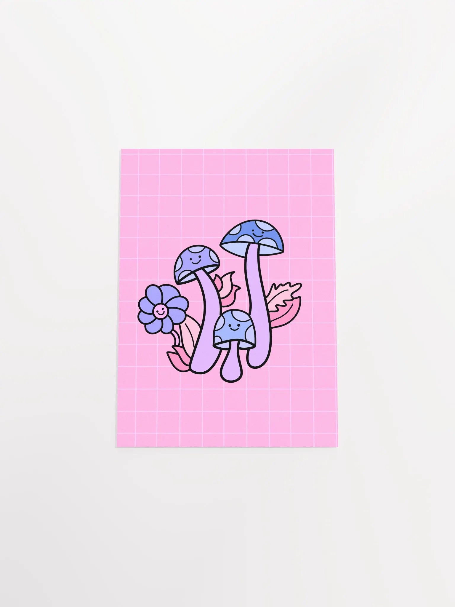Pinky Mushrooms Prints product image (6)