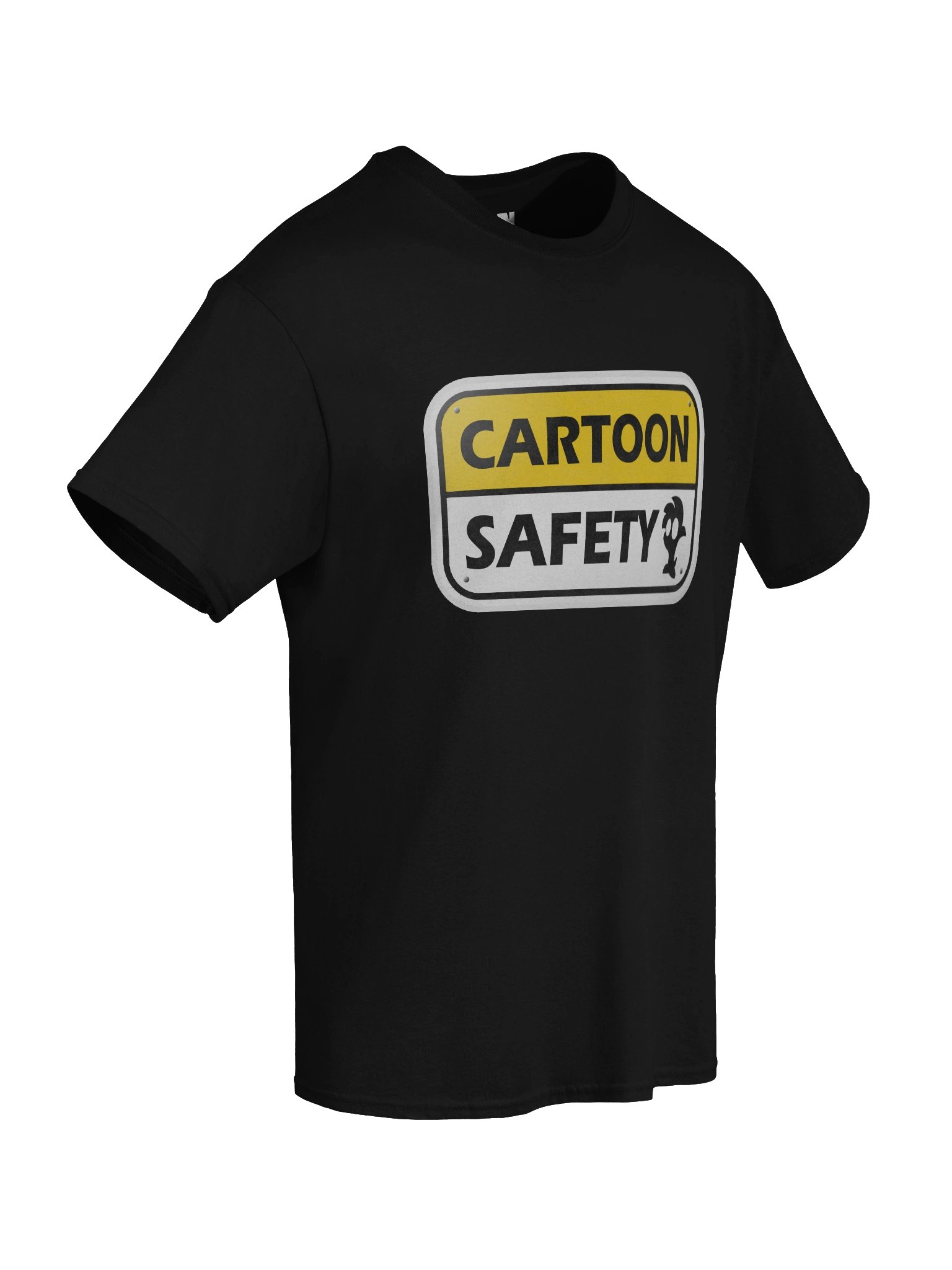 Cartoon Safety Logo T-Shirt product image (3)