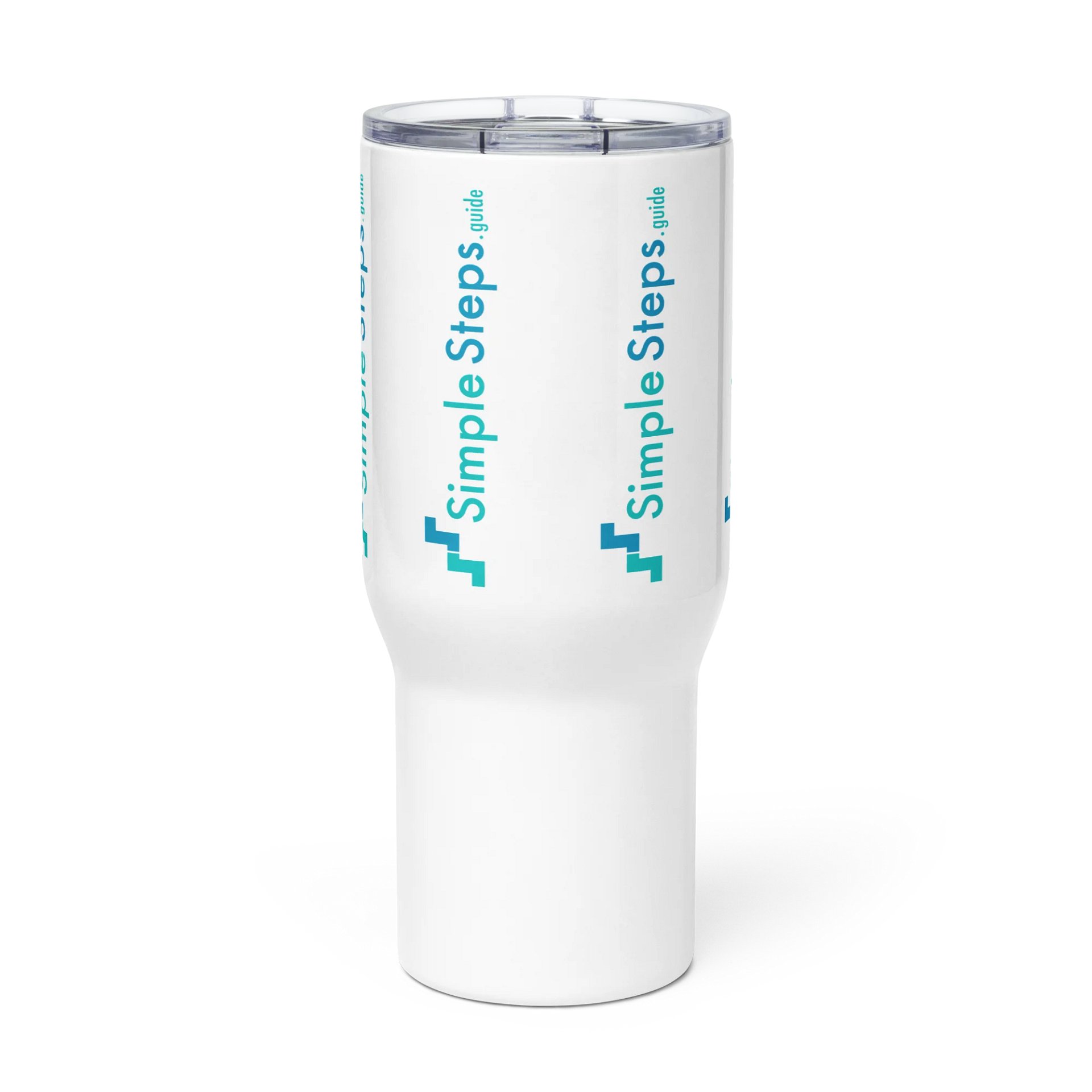 SimpleSteps.guide branded Travel Mug product image (2)