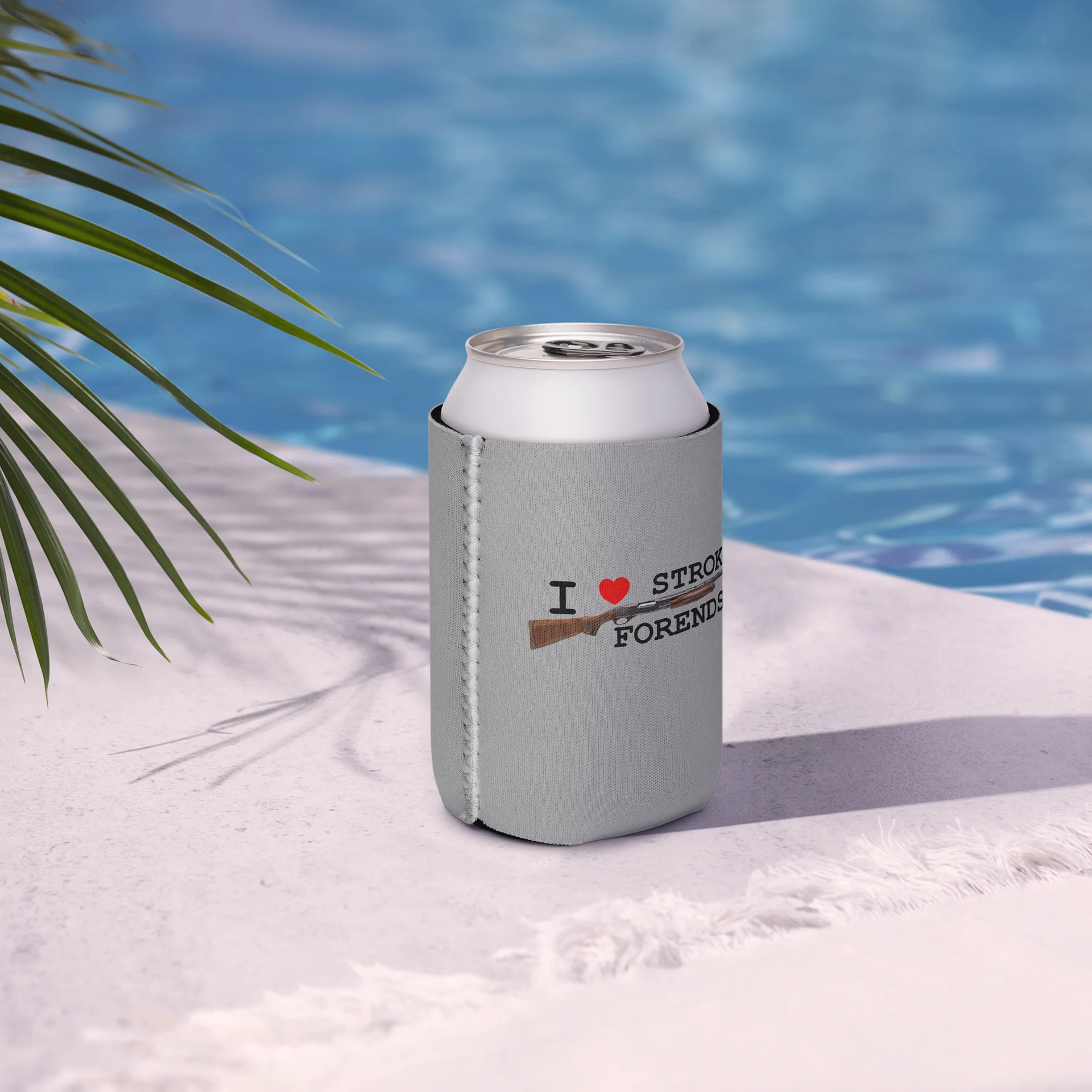 I Heart Stroking Forends Can Koozie product image (7)