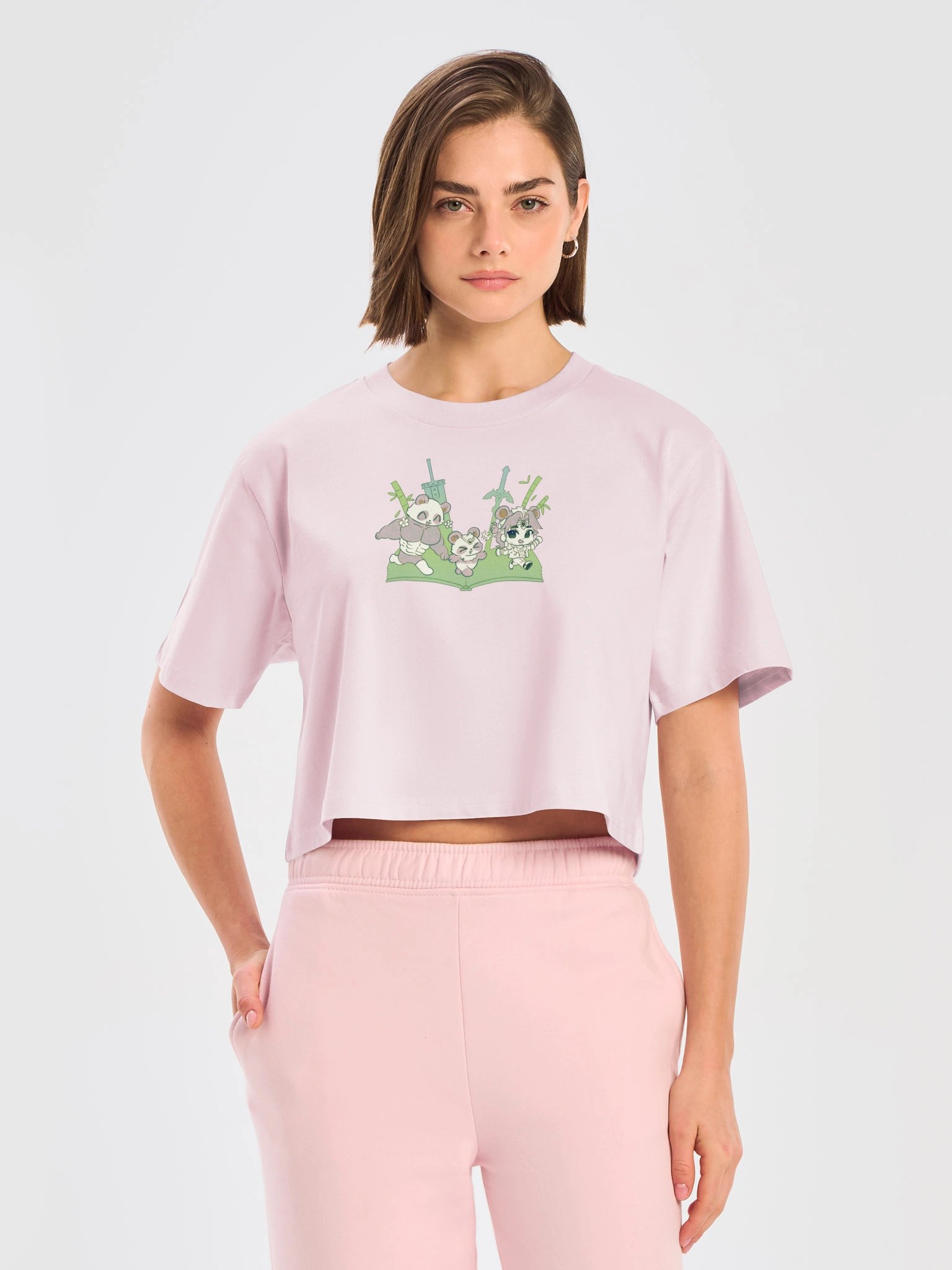 Panda Pals Crop Top product image (21)