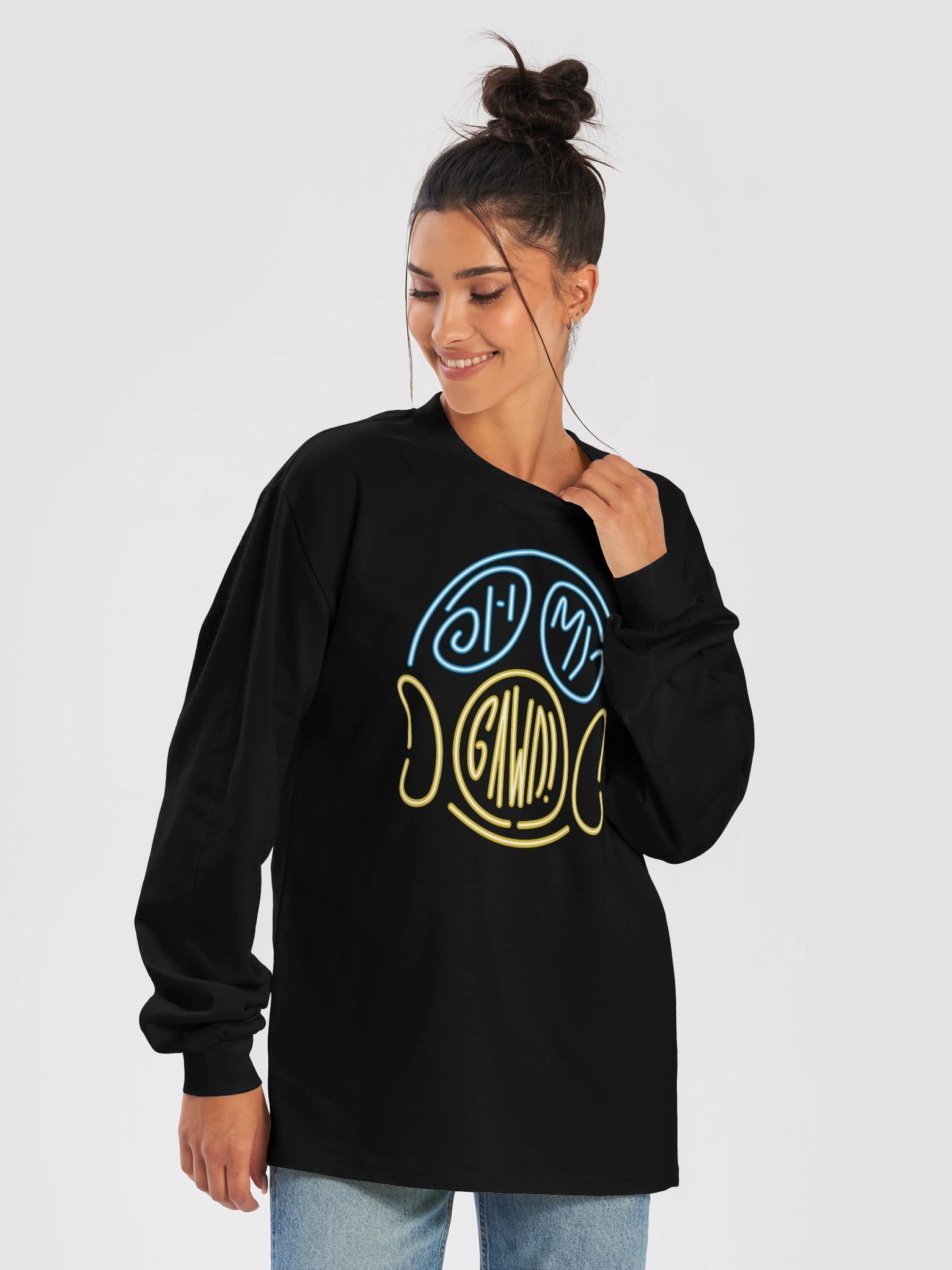 Neon Oh My Gawd Long Sleeve Tee product image (3)