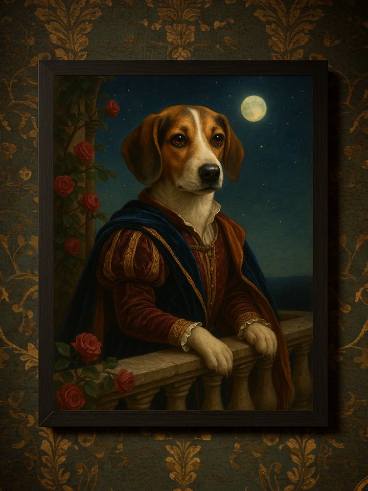 FRAMED PET ART / HIGH-QUALITY PRINT product image (1)