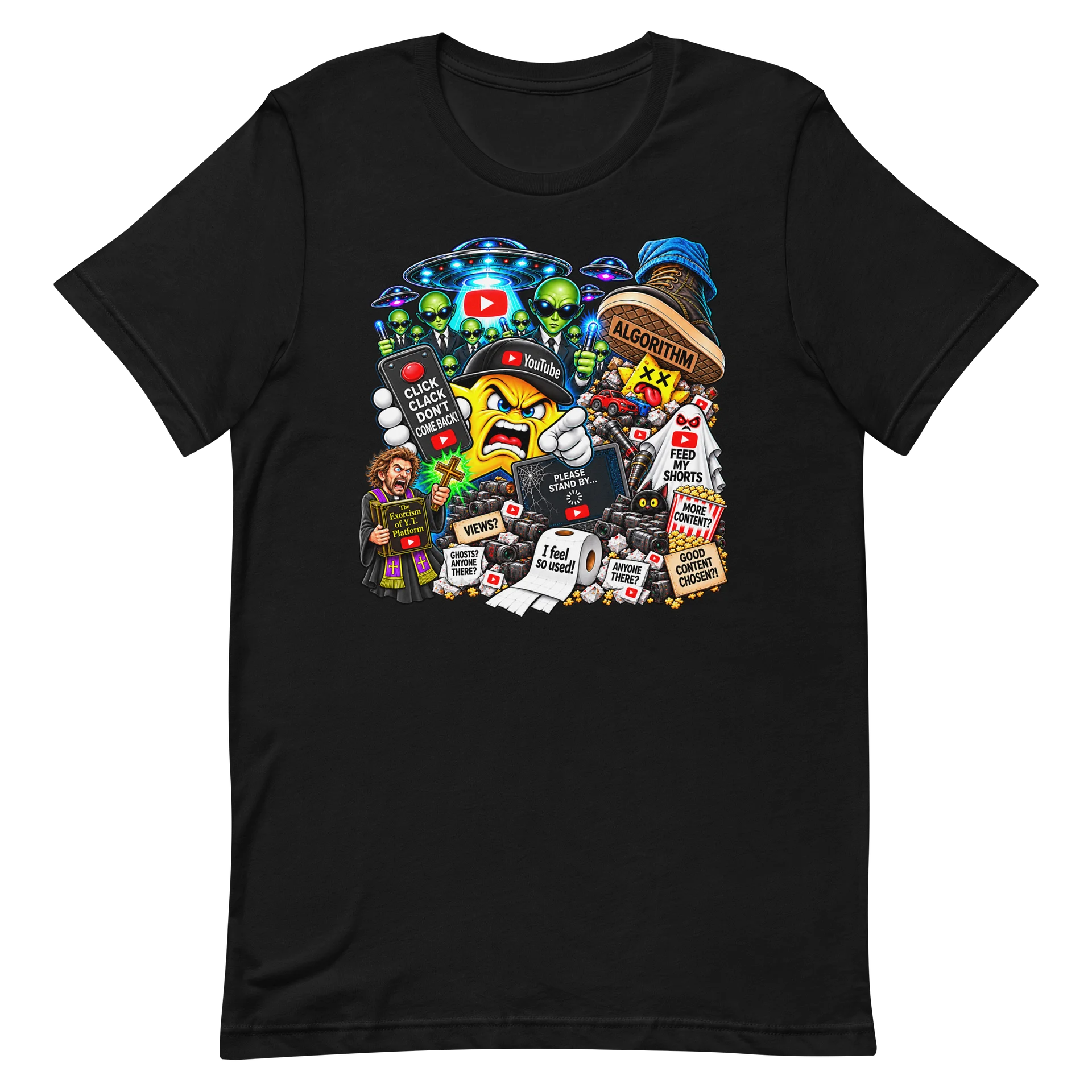 YouTube WTF?! – Have a Non-Short-Feeding Day Creator Rant Tee product image (2)