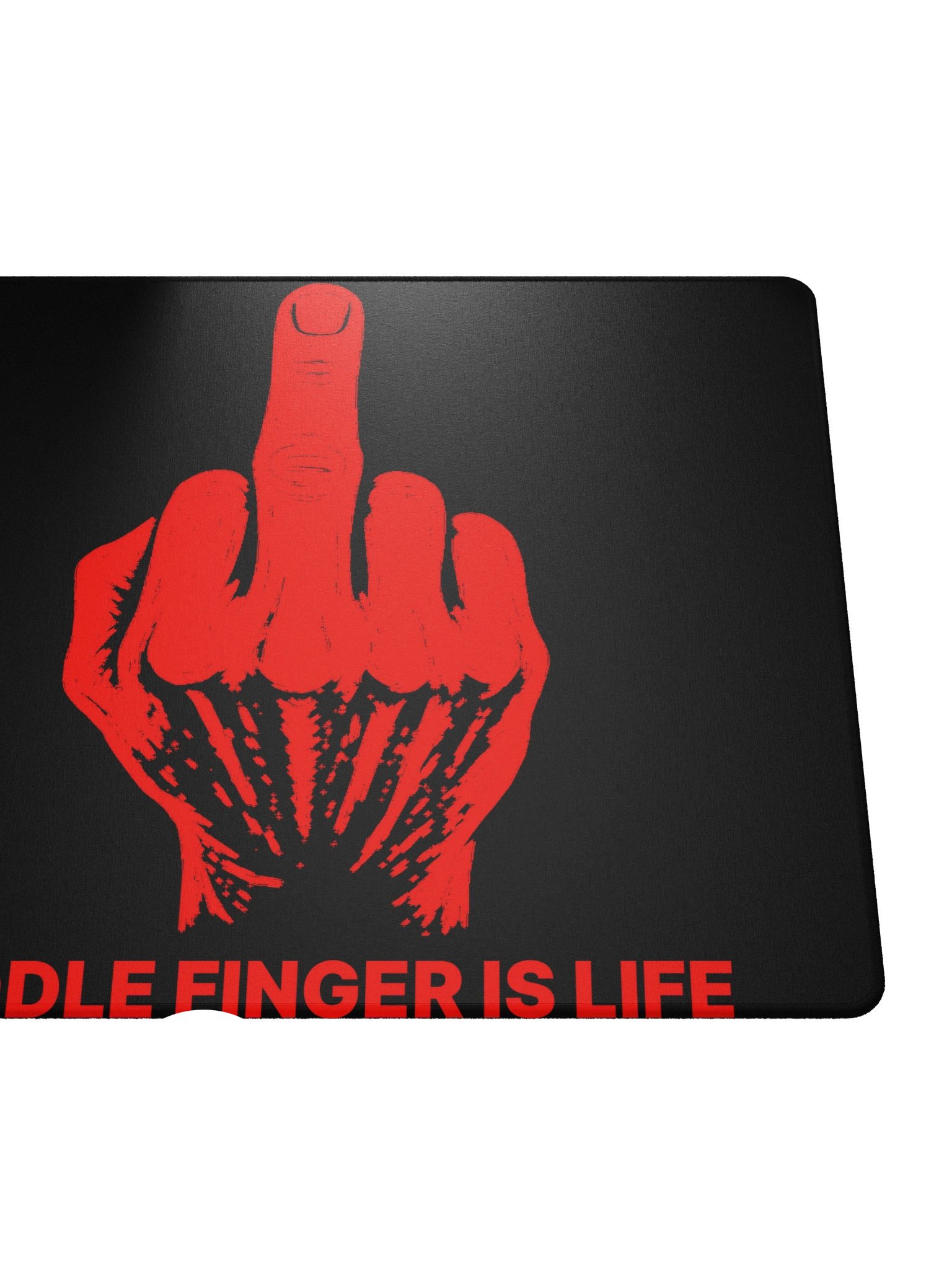 No ShopCo | Gaming Mouse Pad - Red on Black product image (5)