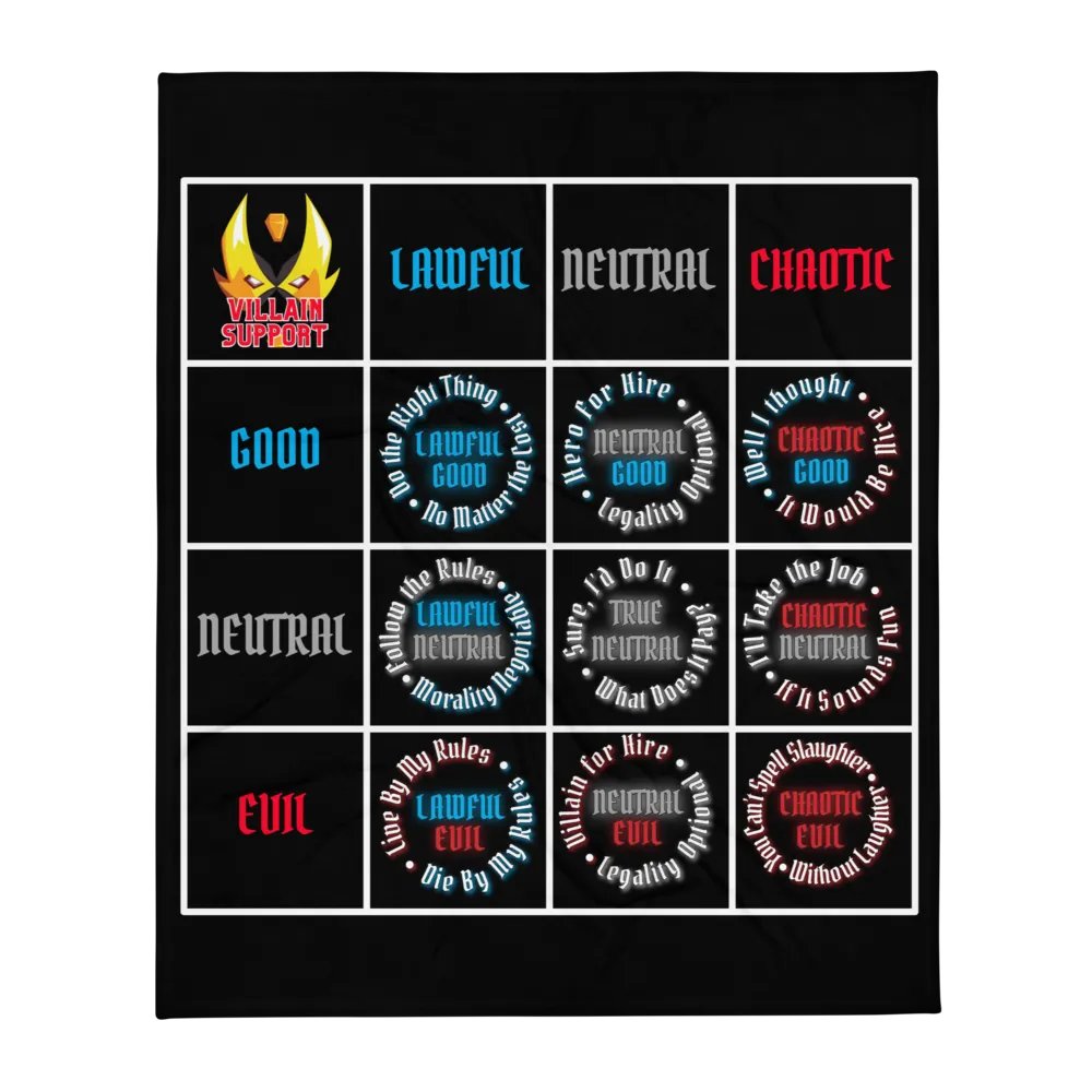 ALIGNMENT CHART BLANKET product image (1)