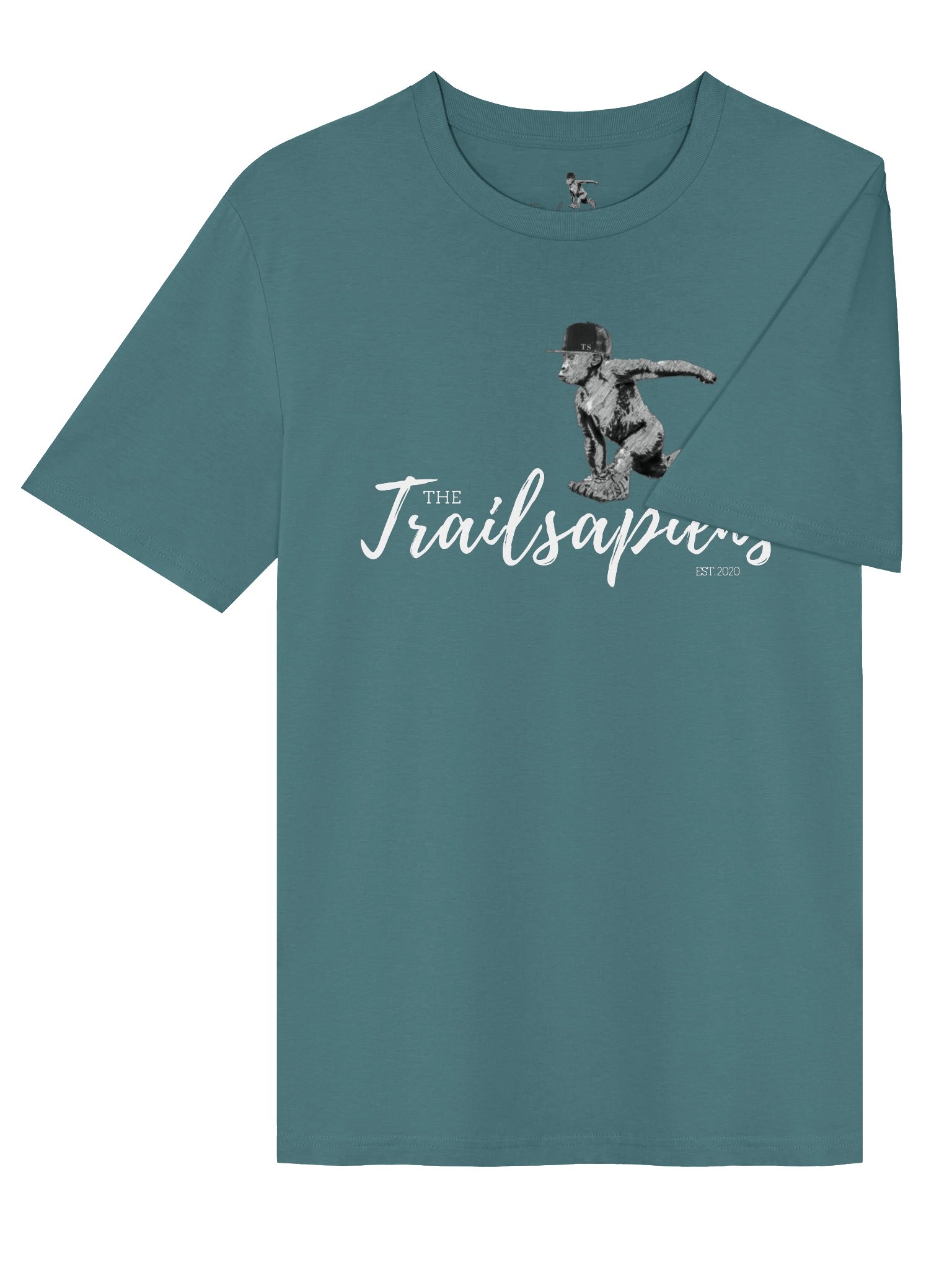 ECO-Friendly & Organic Premium Quality - Men's T-shirt with Trailsapiens logo product image (12)