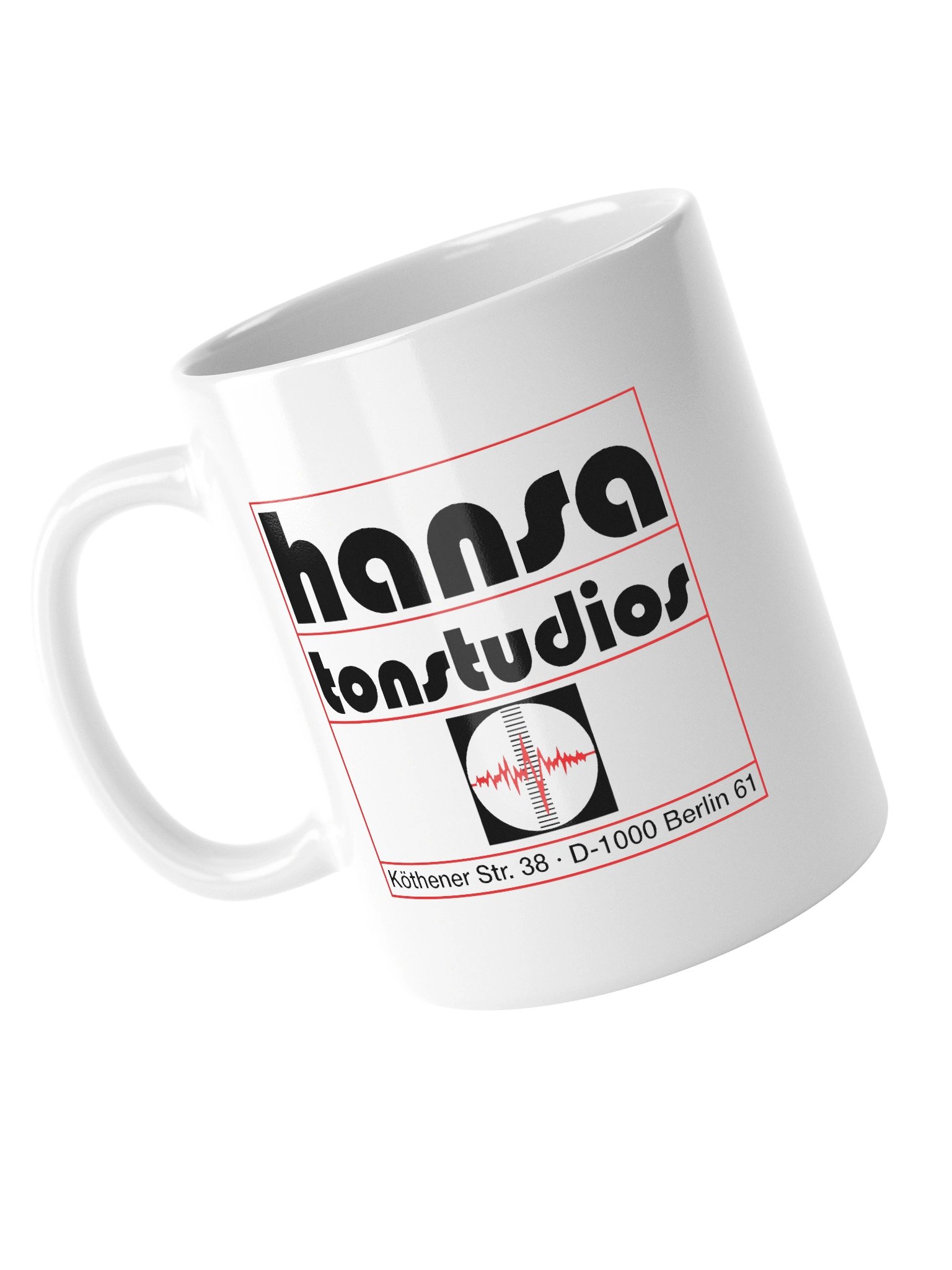 White Vintage Logo Ceramic Mug product image (5)