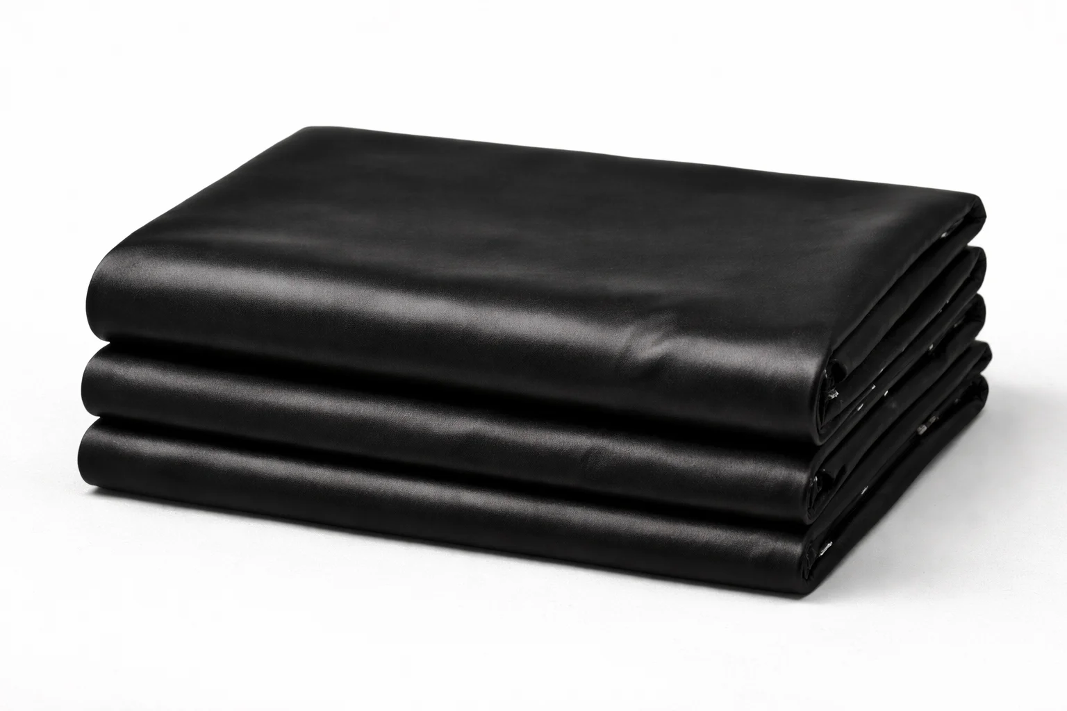 Black Faux Leather Fabric product image (1)