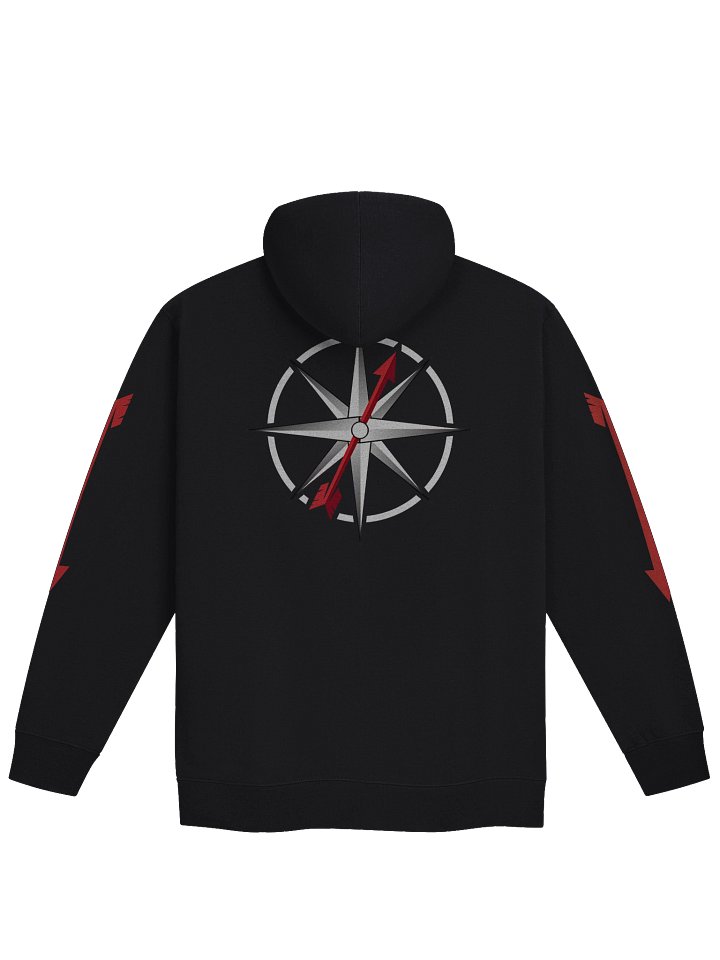 The Compass Arrow Zip Hoodie – Adventure, Up the Sleeve product image (6)