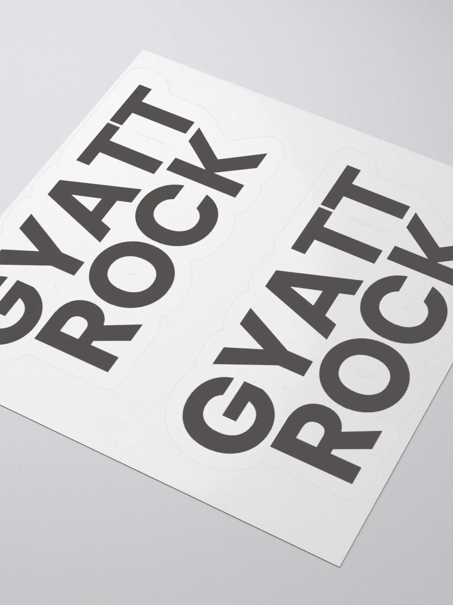 Gyatt Rock stickers product image (3)