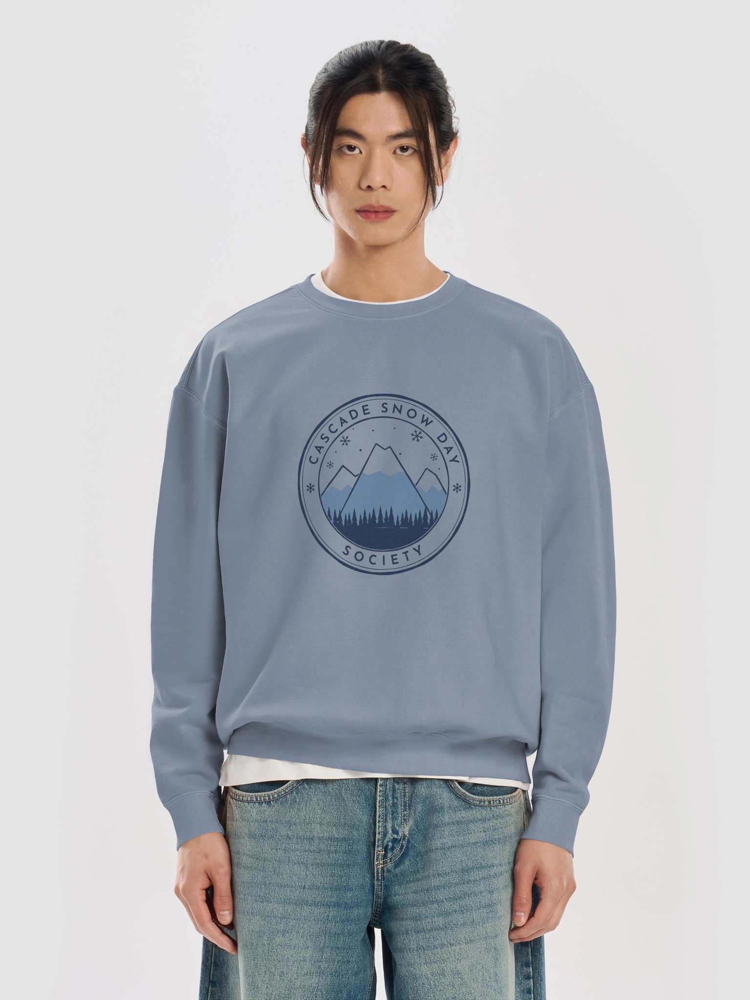 Cascade Snow Day Society Crewneck product image (5)
