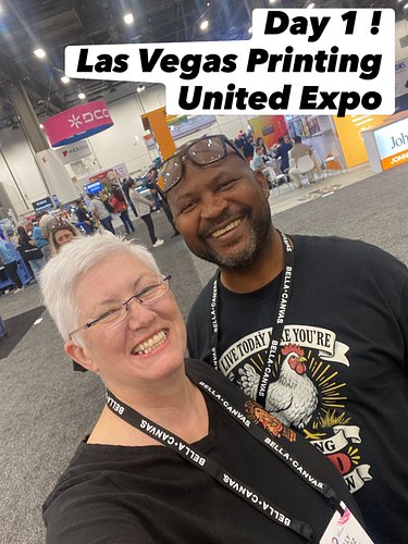 Had a fantastic time at our first @printingunited expo in Las Vegas!  Over 20k steps...but who's counting!
#stickerprinters
#...