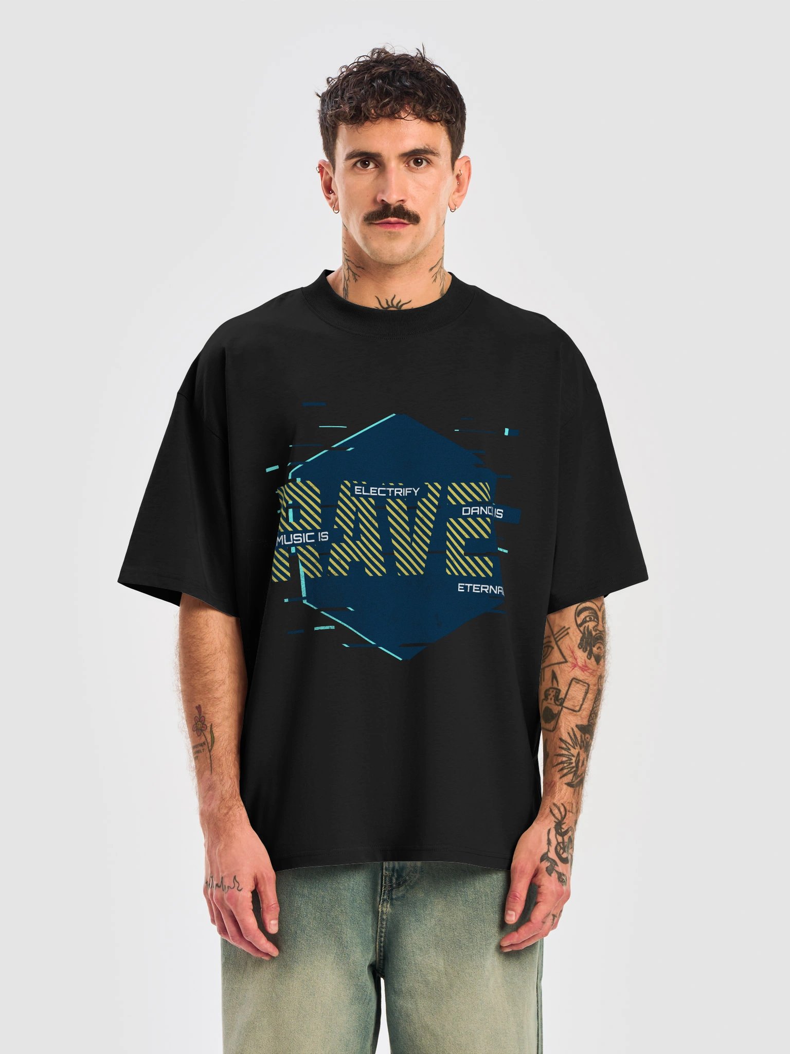 ELECTRIFY RAVE Organic T-Shirt product image (23)