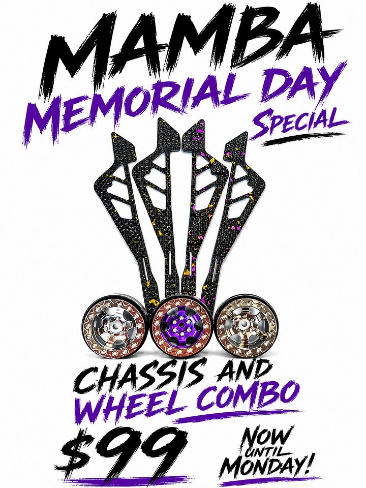 Memorial Day Special Chassis/Wheel Combo product image (1)