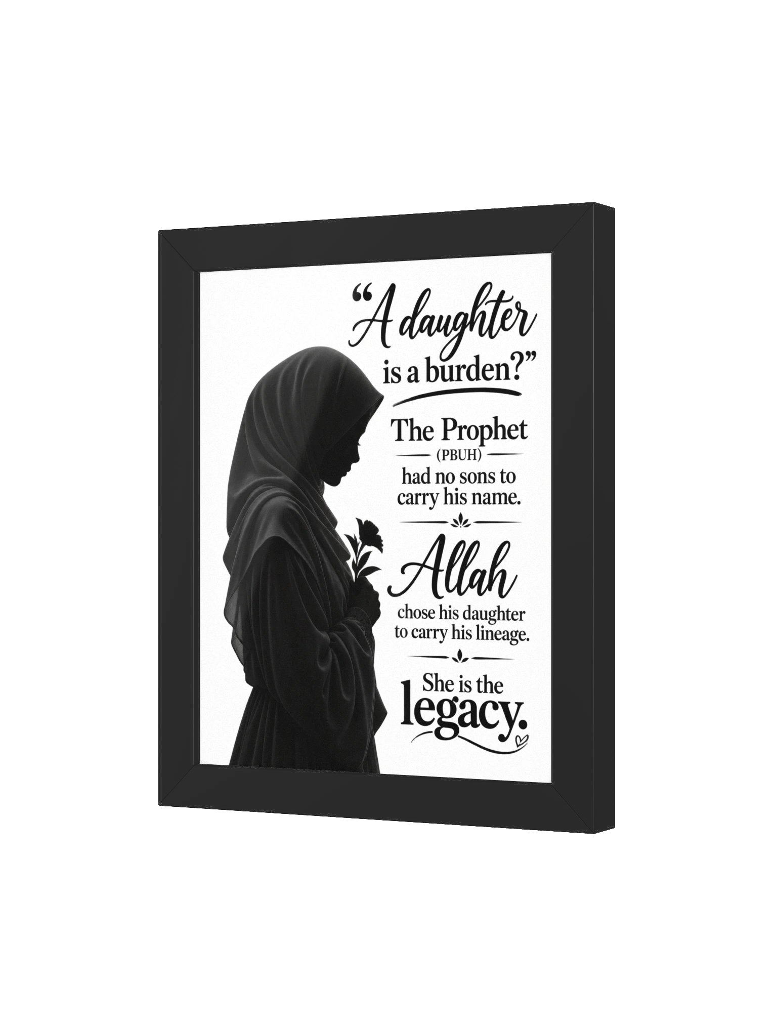 Daughters Lineage - Framed Poster product image (3)