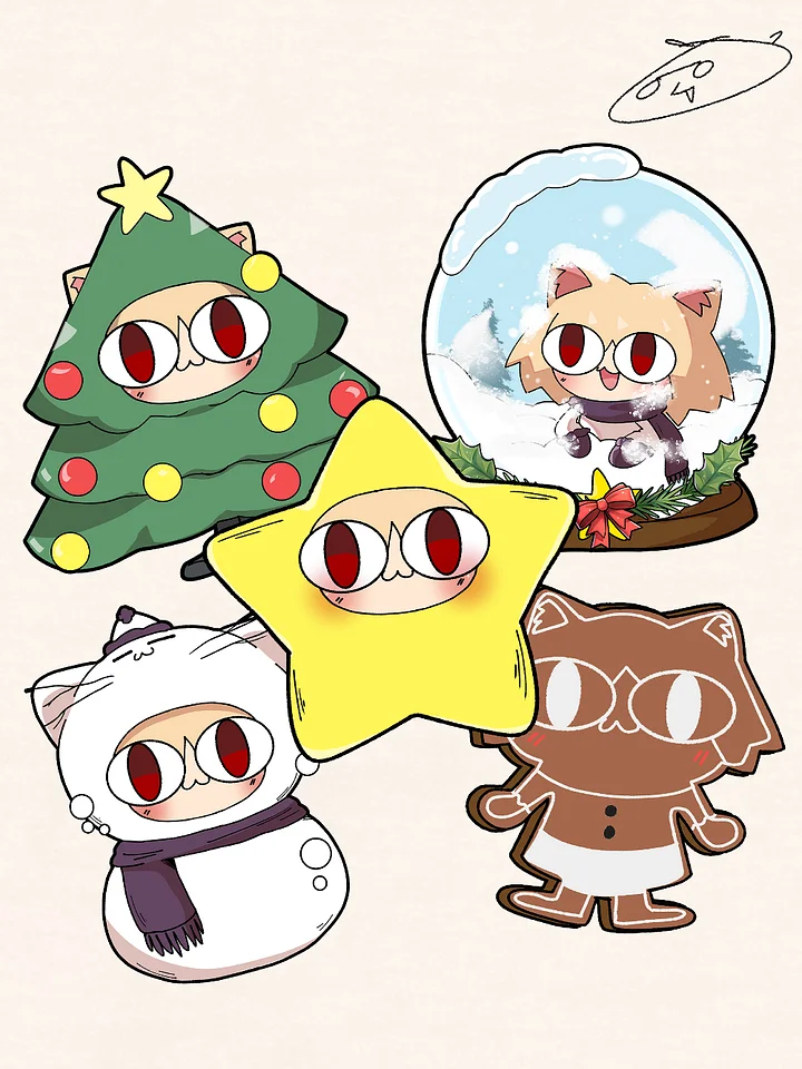 Neco Arc festive sticker product image (1)