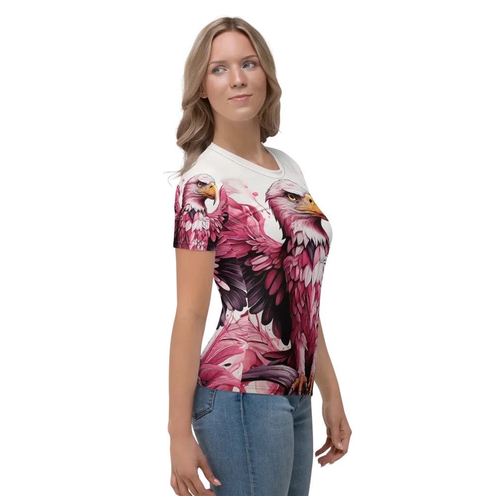 Pink eagle art product image (9)