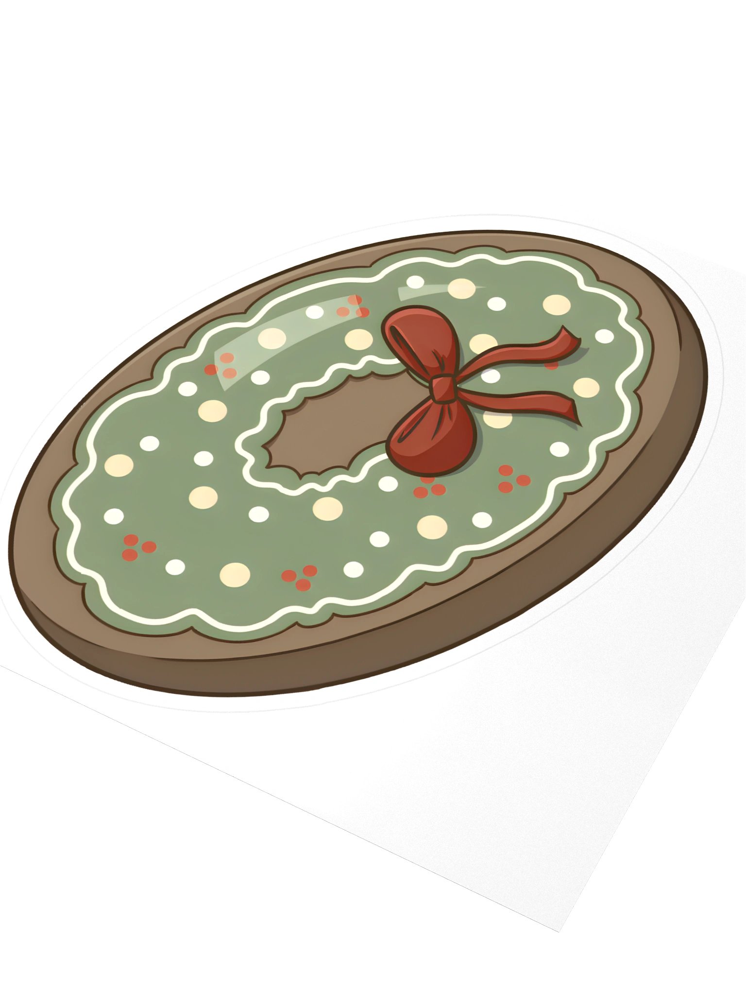 Wreath Cookie Sticker product image (3)