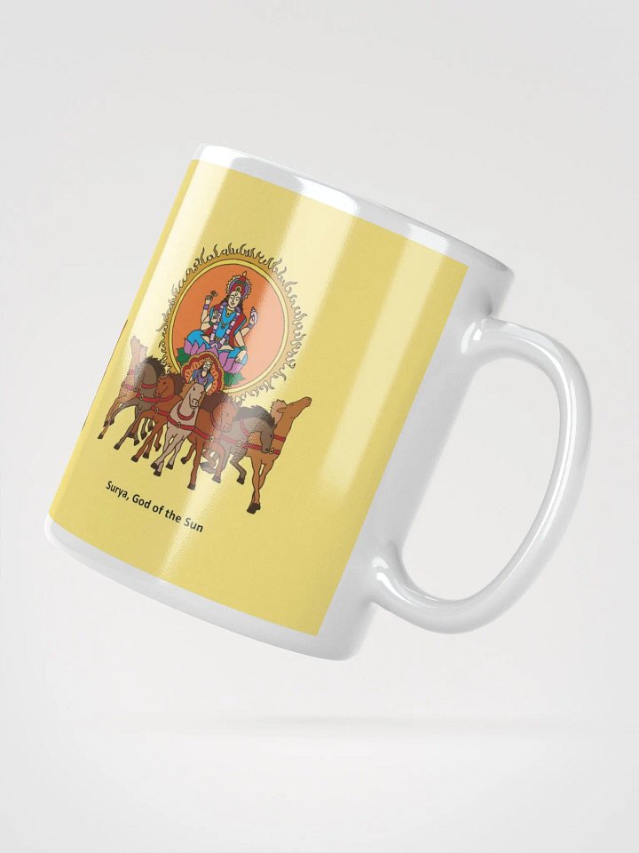 Surya God of the Sun Mug (Yellow) product image (2)