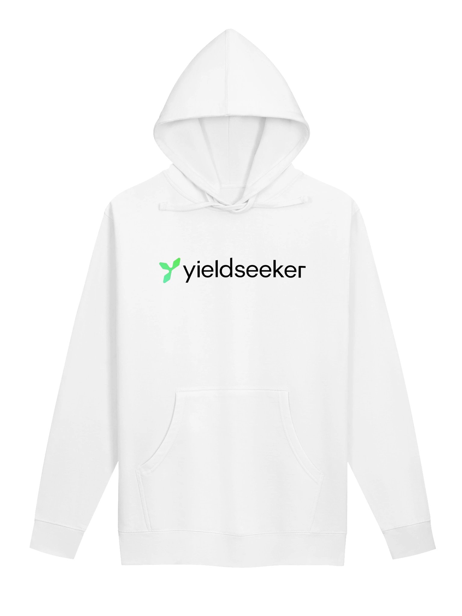 YieldSeeker Premium Hoodie - White product image (1)