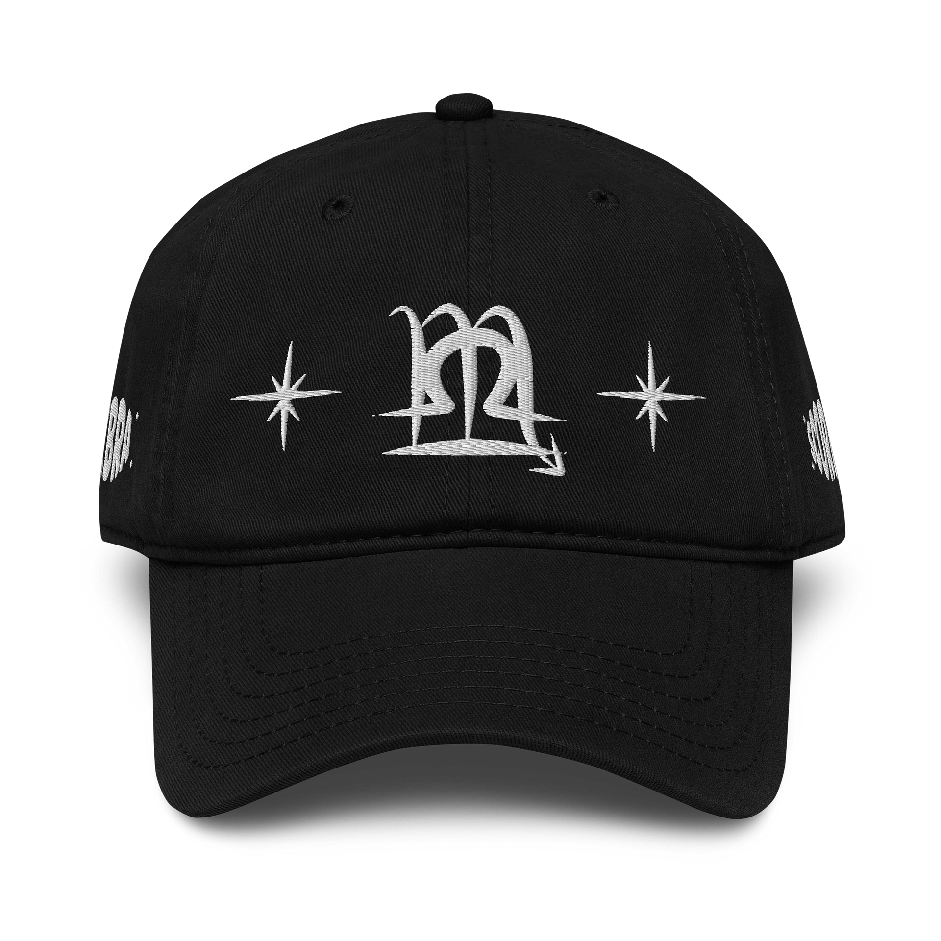 libra-scorpio cusp dad hat (white) product image (1)