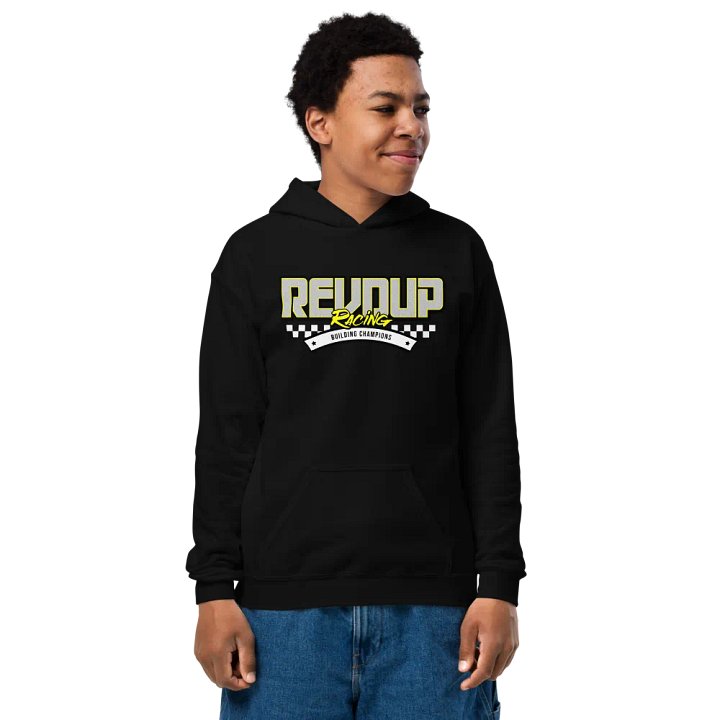 REVDUP Racing Building Champions Youth Hoodie product image (1)