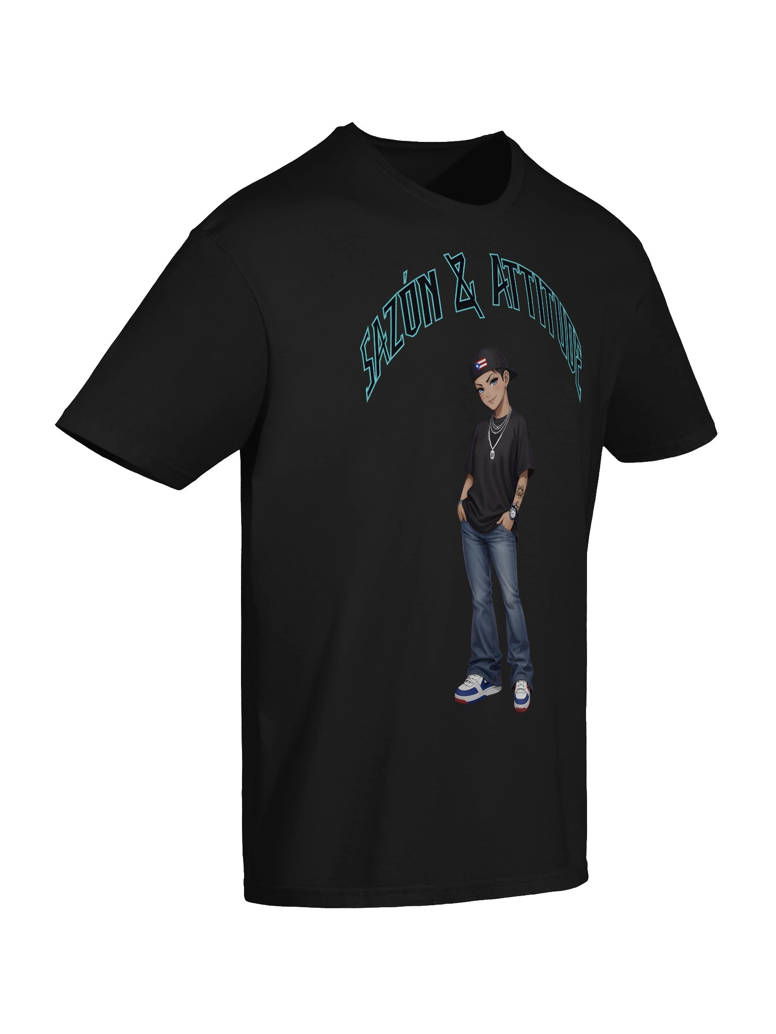 Sazon & Attitude T-shirt product image (75)