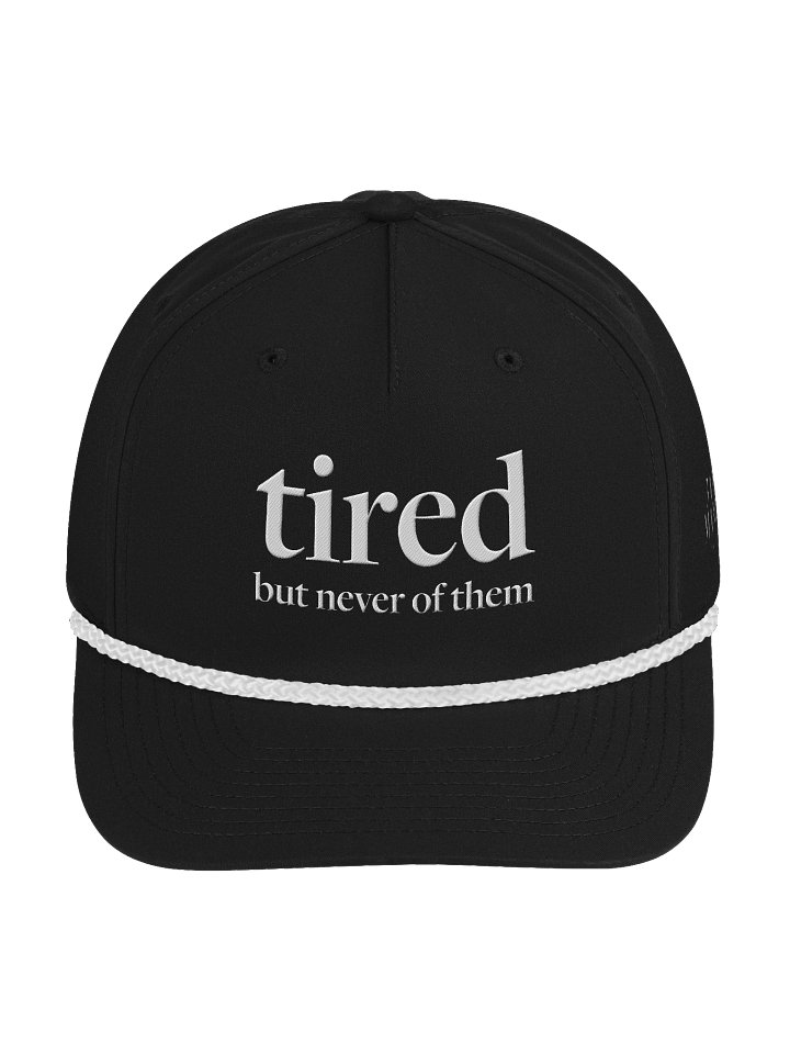 Tired Rope Hat - Black product image (1)