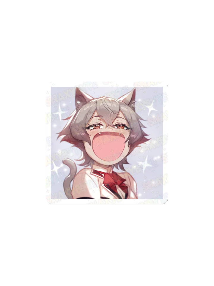 Linia Pop Cat Die-Cut Magnet product image (1)