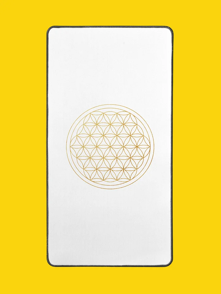 Desk Mat 15.5" x 31.5" | Flower of Life product image (2)