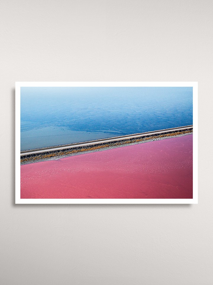 Lucin Cutoff Great Salt Lake Poster product image (1)