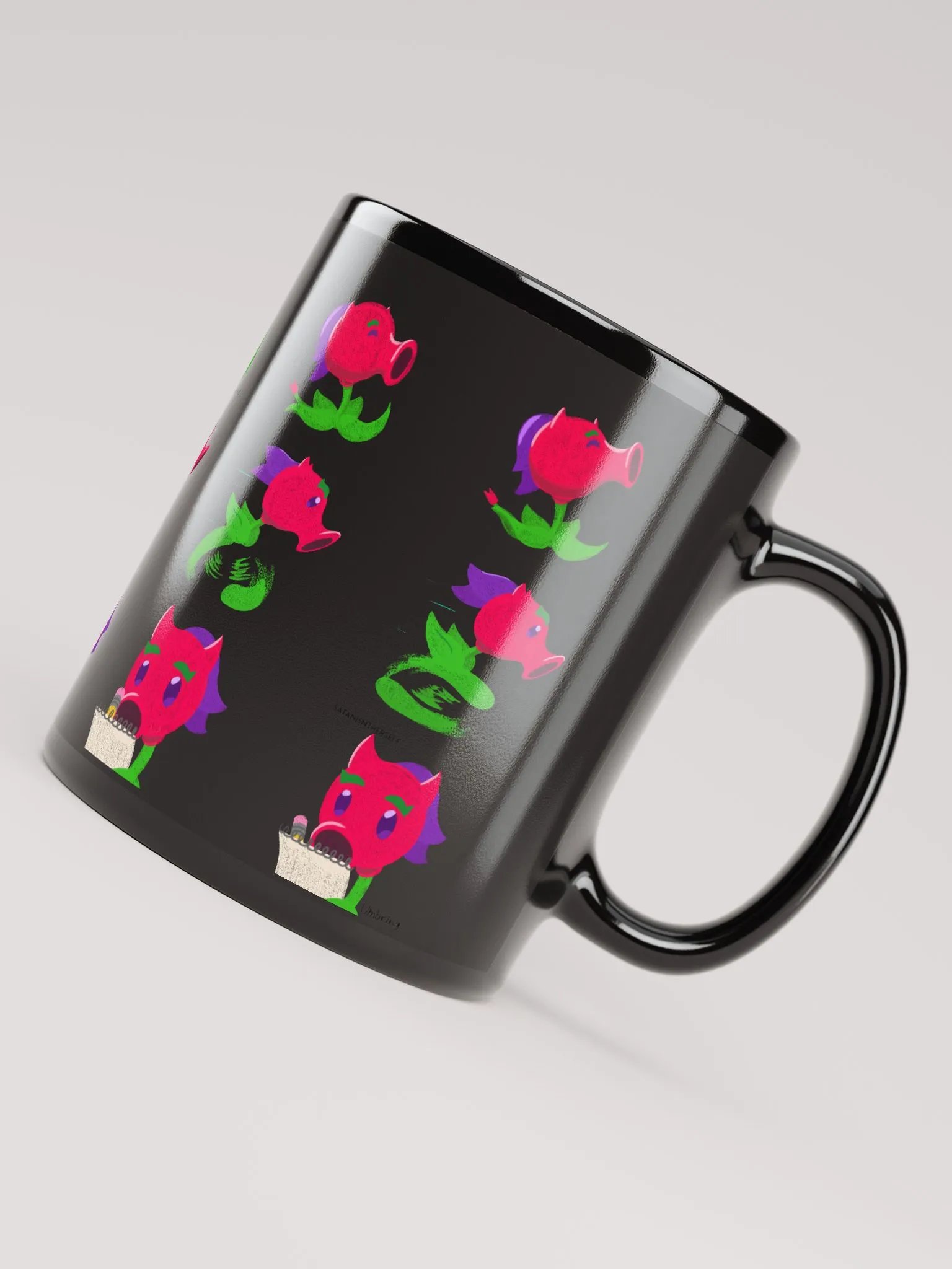 Spicy Pea Animation Mug - Black product image (4)