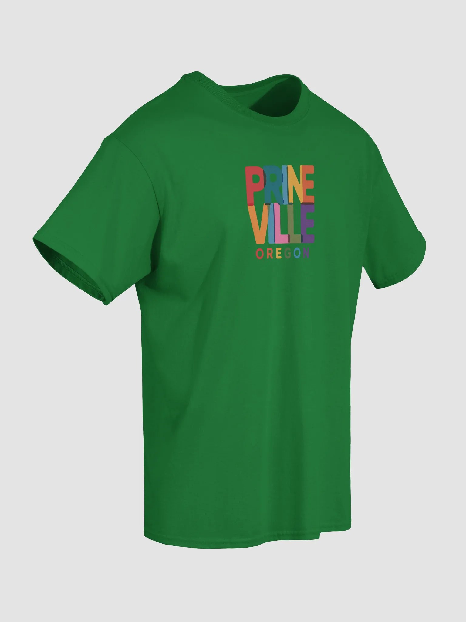 Vibrant Prineville Oregon Graphic Tee product image (38)